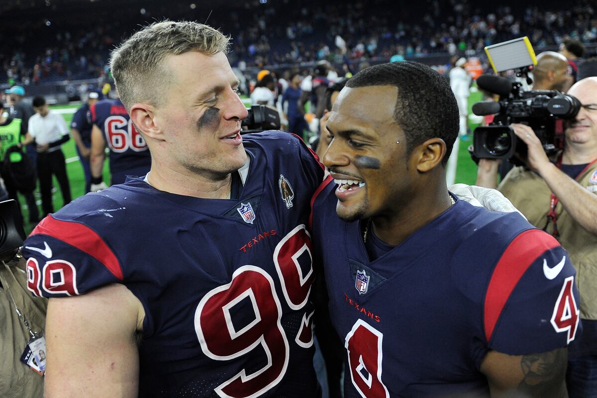 J.J. Watt Deshaun Watson's 160M Texans Contract 'A Very