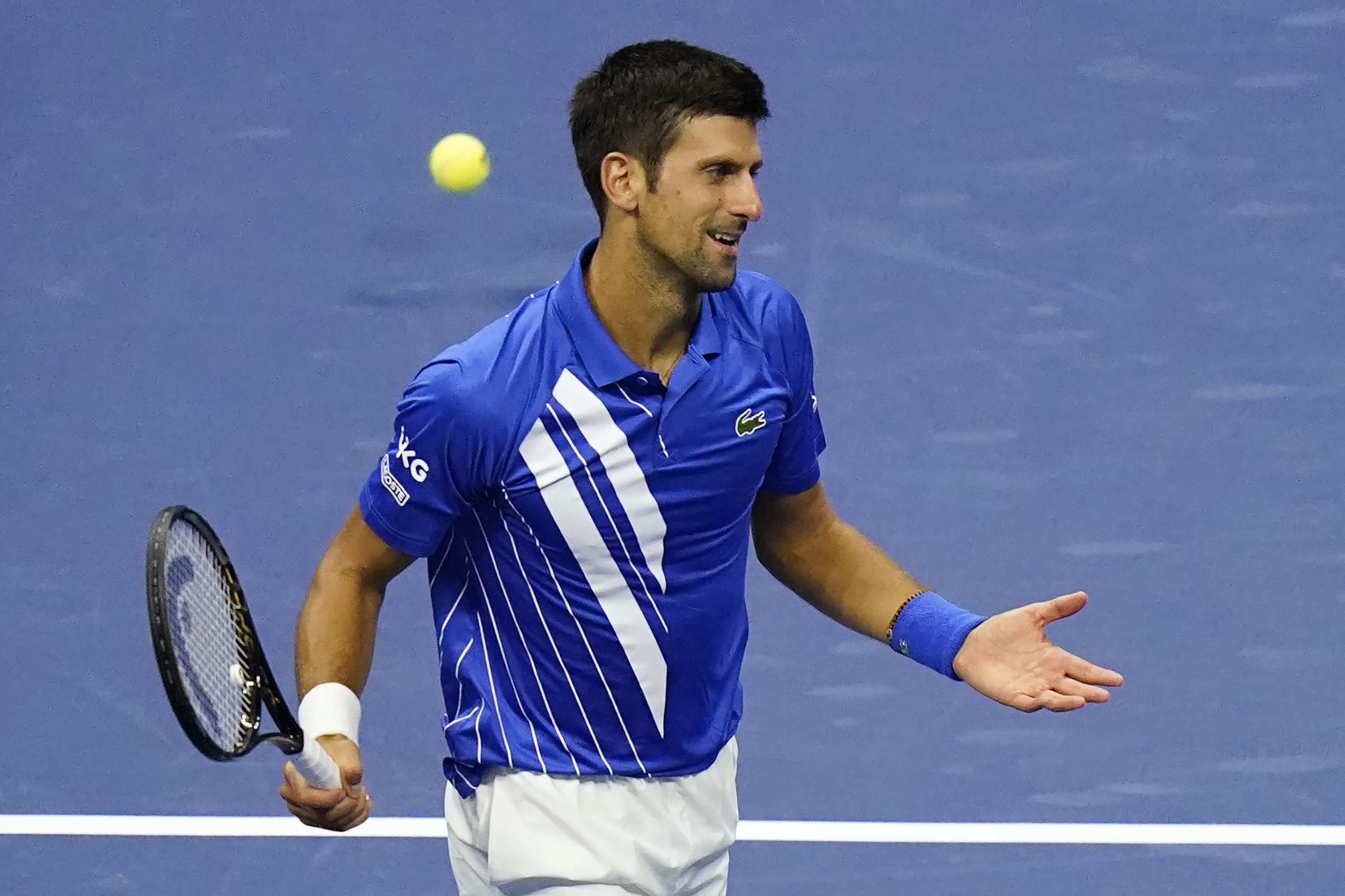 Novak Djokovic Dq D From 2020 Us Open Accidentally Hit Line Judge With Ball Bleacher Report Latest News Videos And Highlights