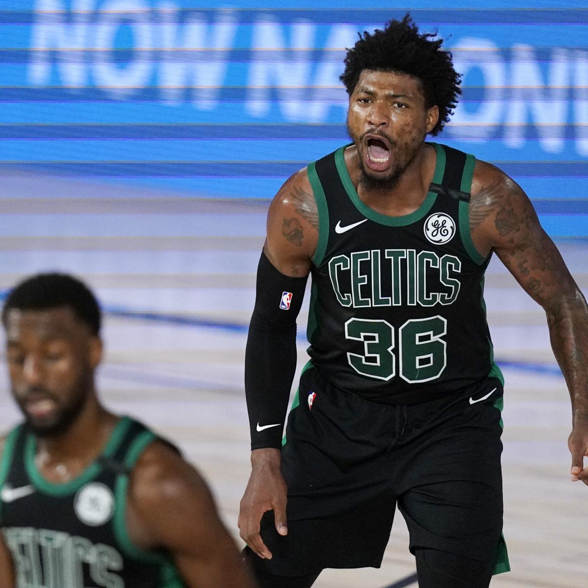 Jayson Tatum Jaylen Brown Help Celtics Rout Raptors To Take 3 2 Series Lead Bleacher Report Latest News Videos And Highlights