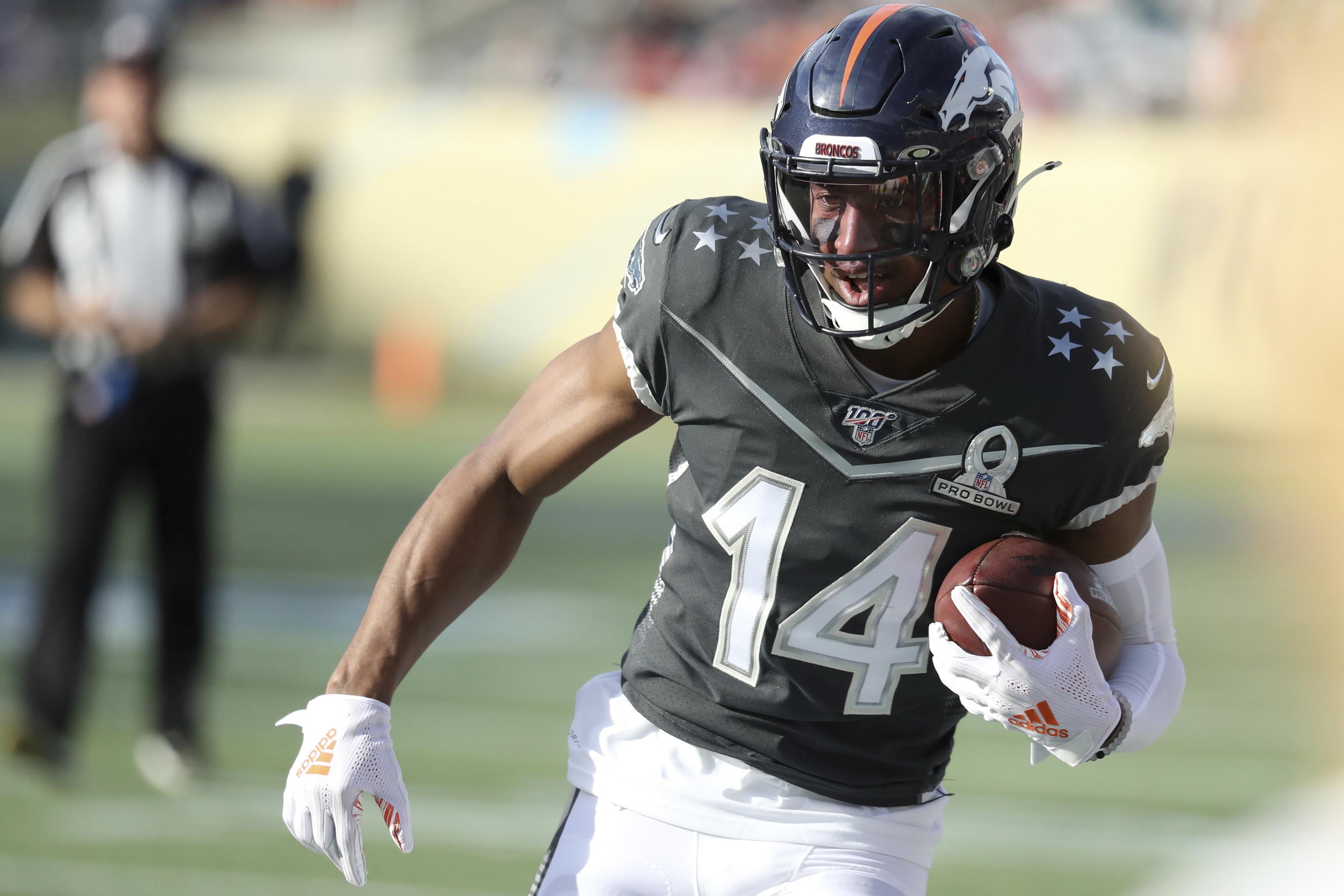 Broncos' Courtland Sutton Reportedly Day-to-Day with Shoulder