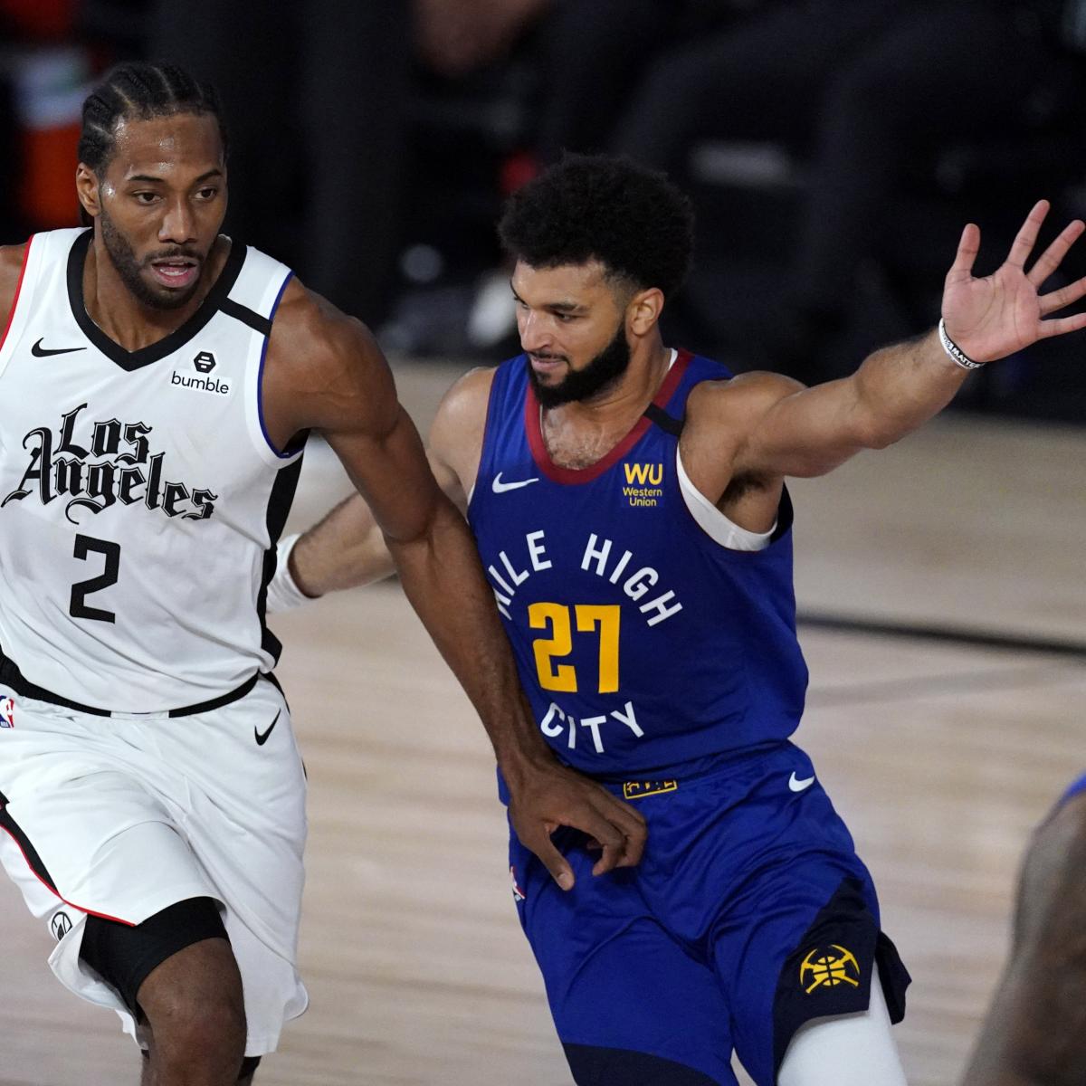 NBA Playoffs 2020: Previewing Top Storylines for Clippers vs. Nuggets ...