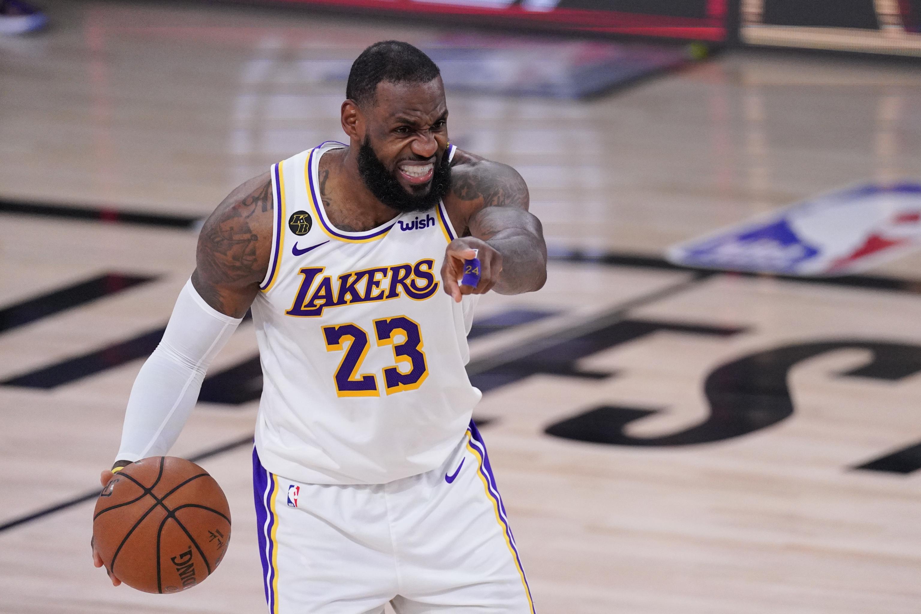 LeBron terrorizes Nuggets to pick Lakers' 1st NBA season triumph