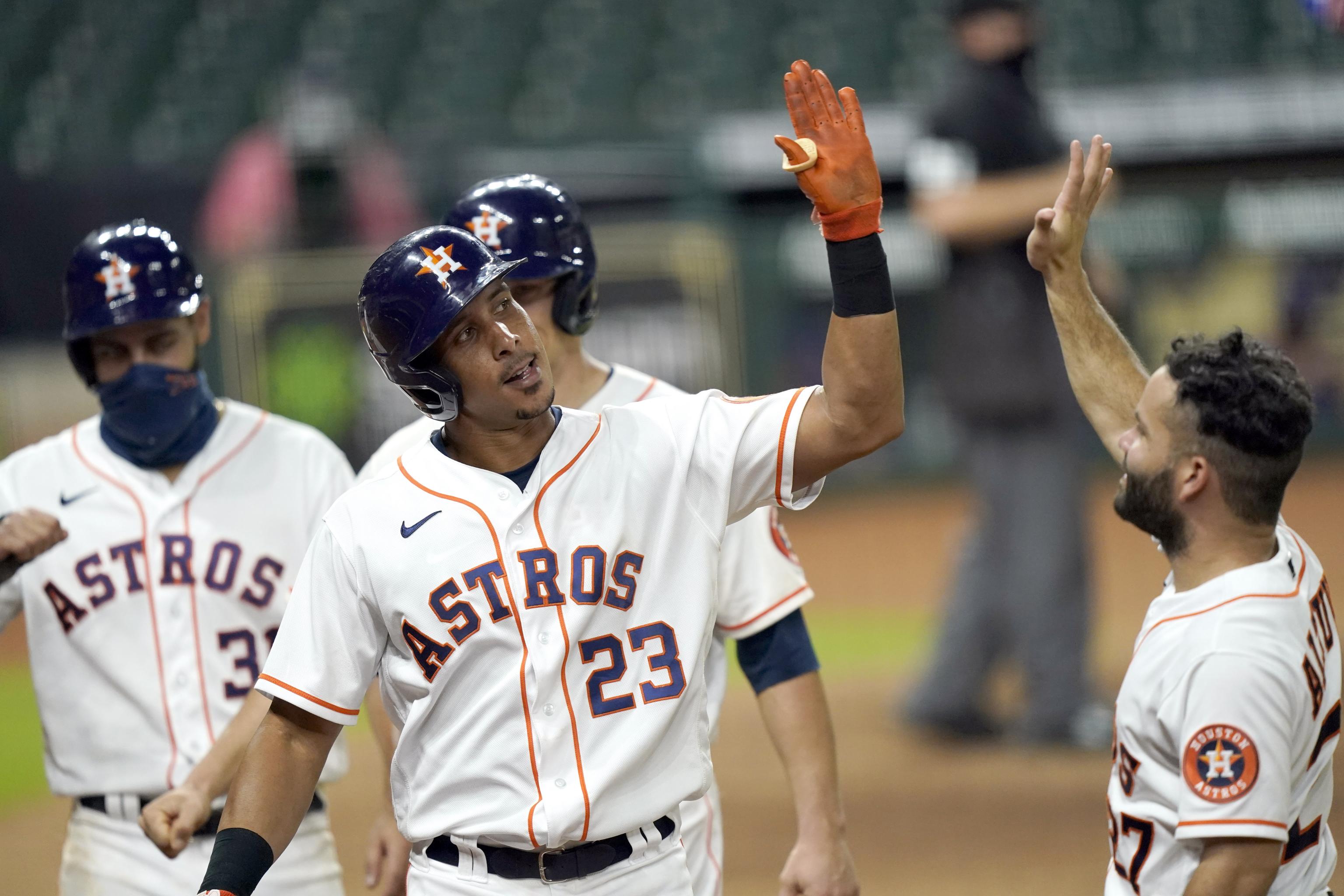 MLB on X: The @Astros salvaged the final game of the big series