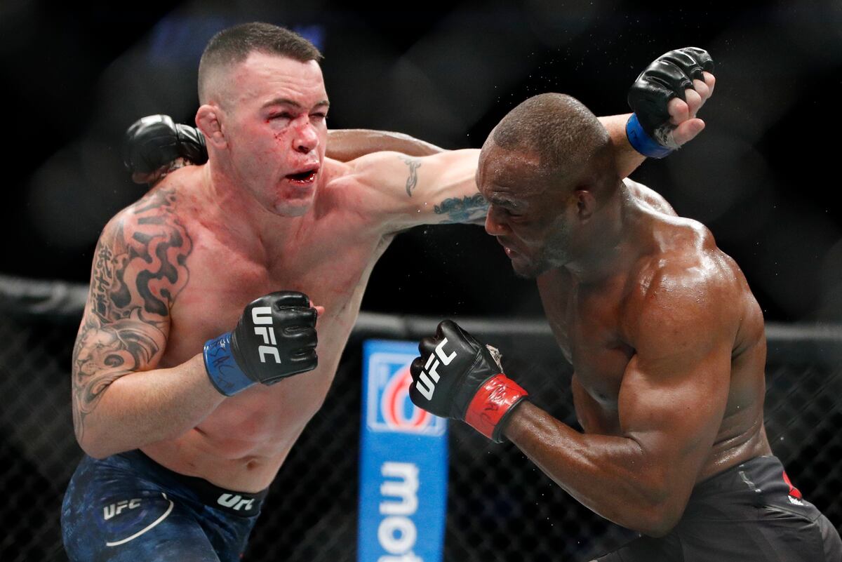 UFC Fight Night 178 Results: Colby Covington Dominates Tyron Woodley in TKO Win | Bleacher ...