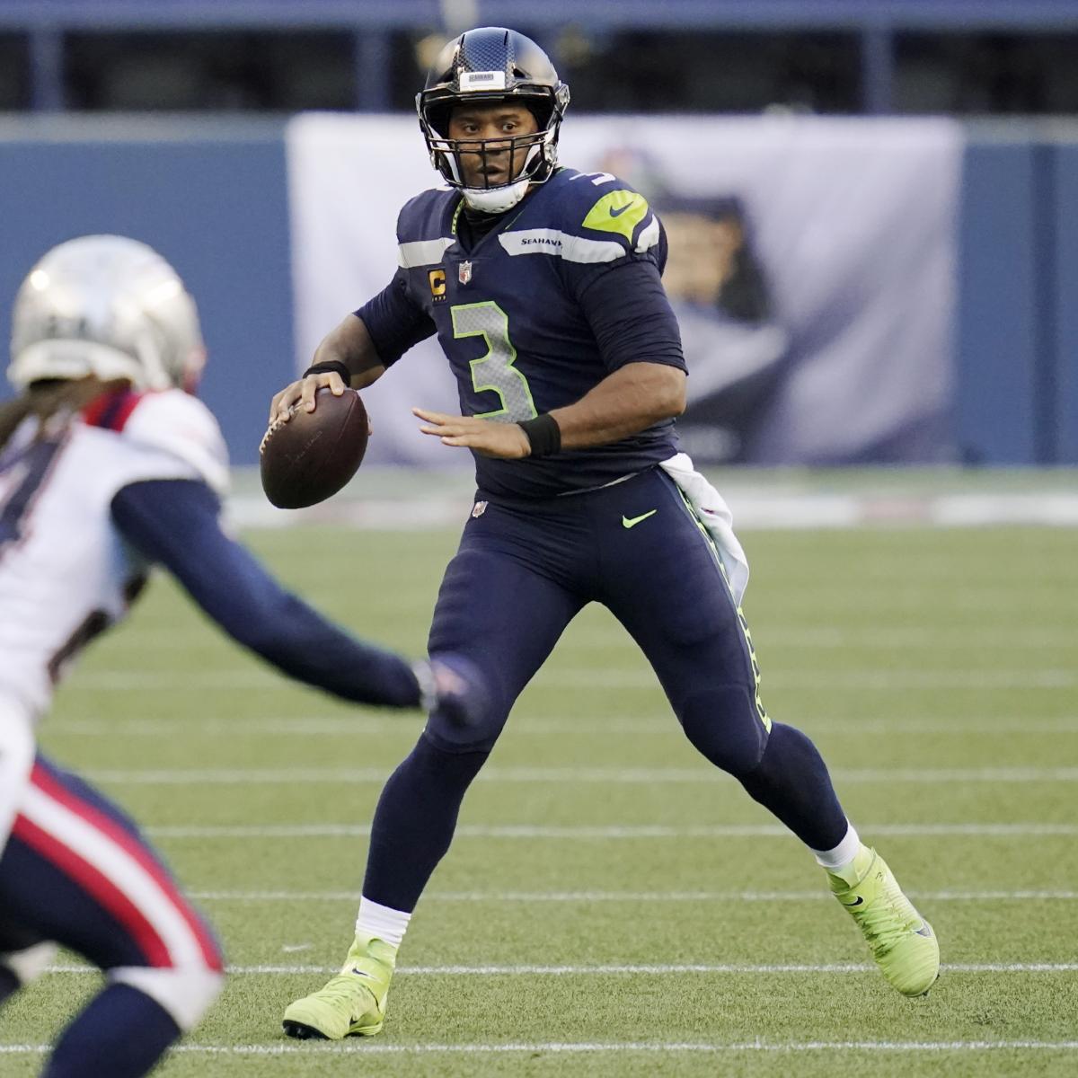 Russell Wilson Throws 5 TDs as Seahawks Hold off Cam Newton, Patriots