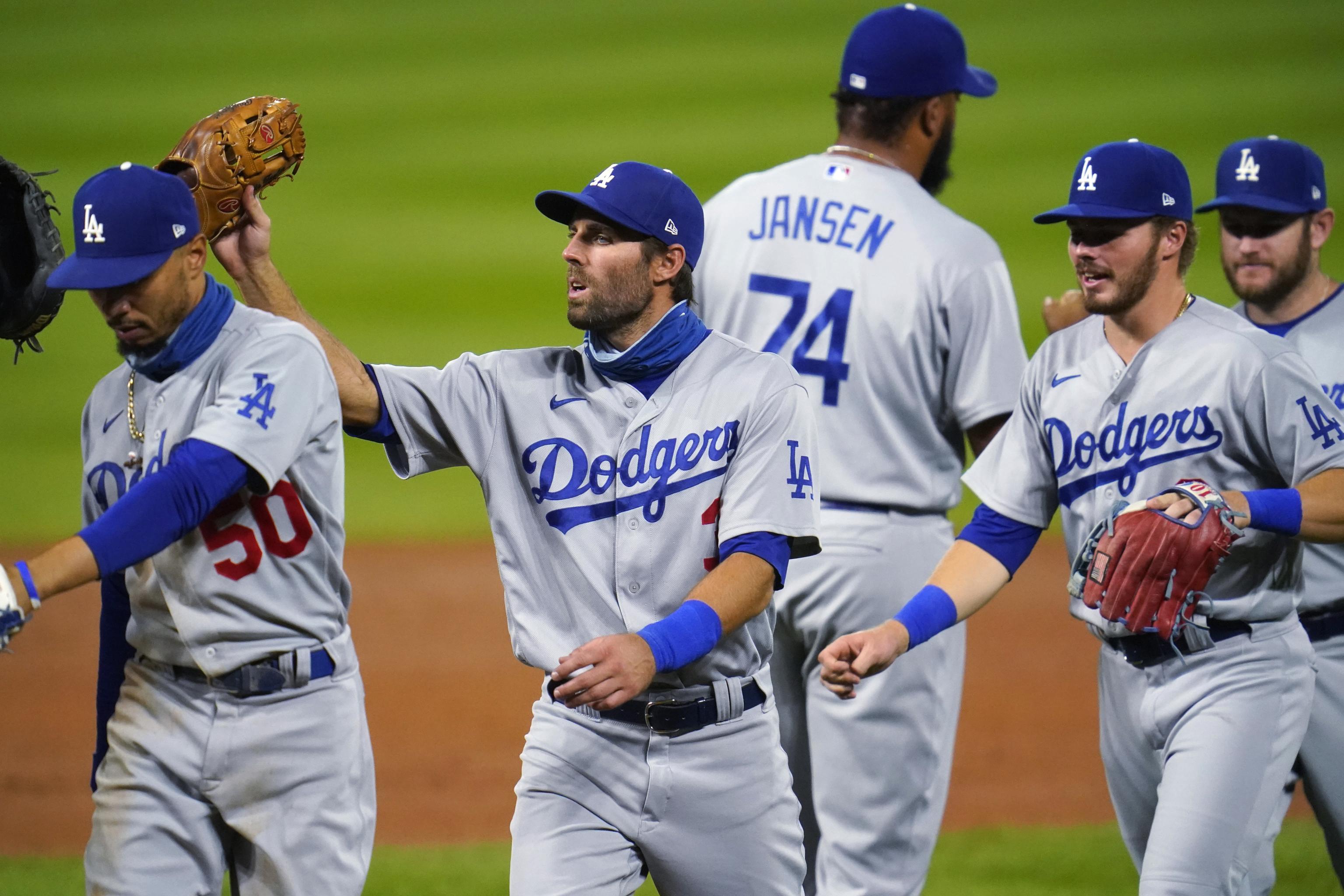 Los Angeles Dodgers clinch NL West division title for 8th