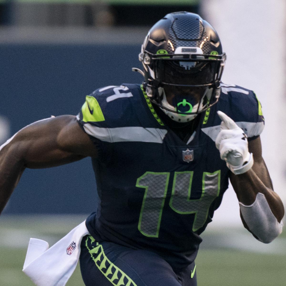 DK Metcalf Fantasy Outlook & Injury Update 2022 (Value Takes a Hit Without  Russell Wilson)