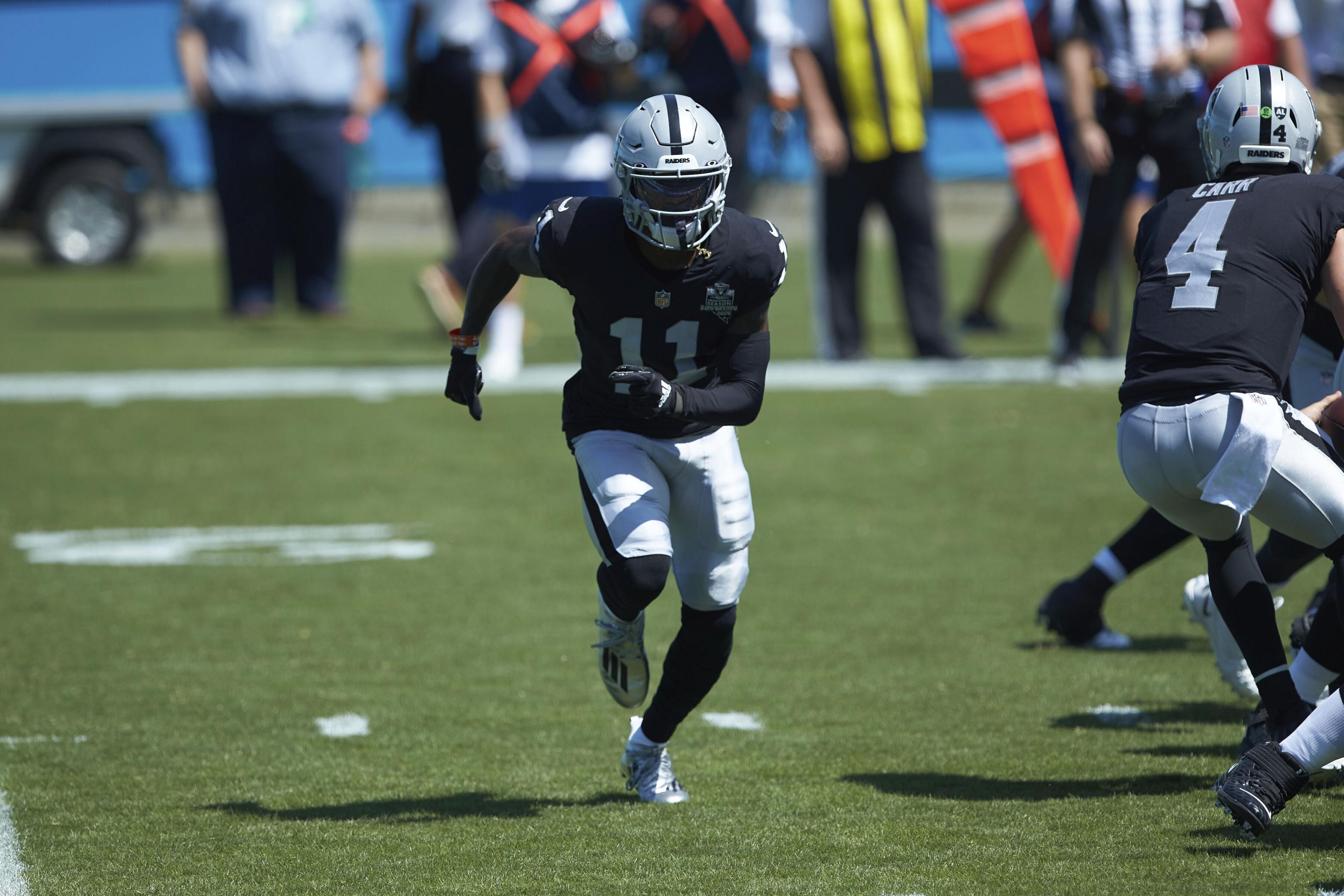 Raiders' Ruggs out vs. Patriots