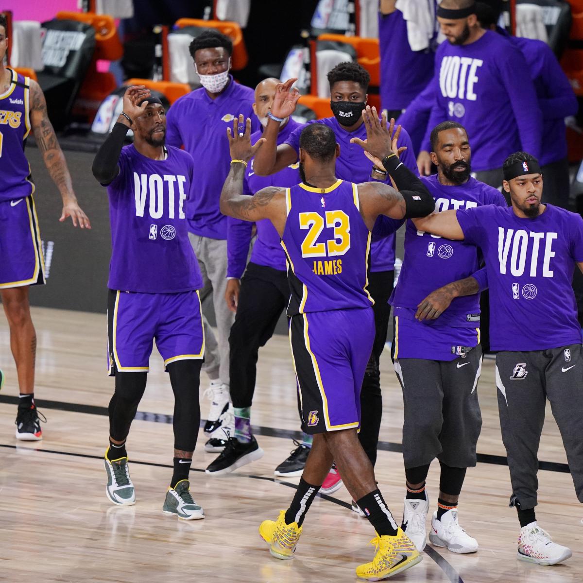 NBA Playoff Schedule 2020: Odds, TV Coverage and Live ...