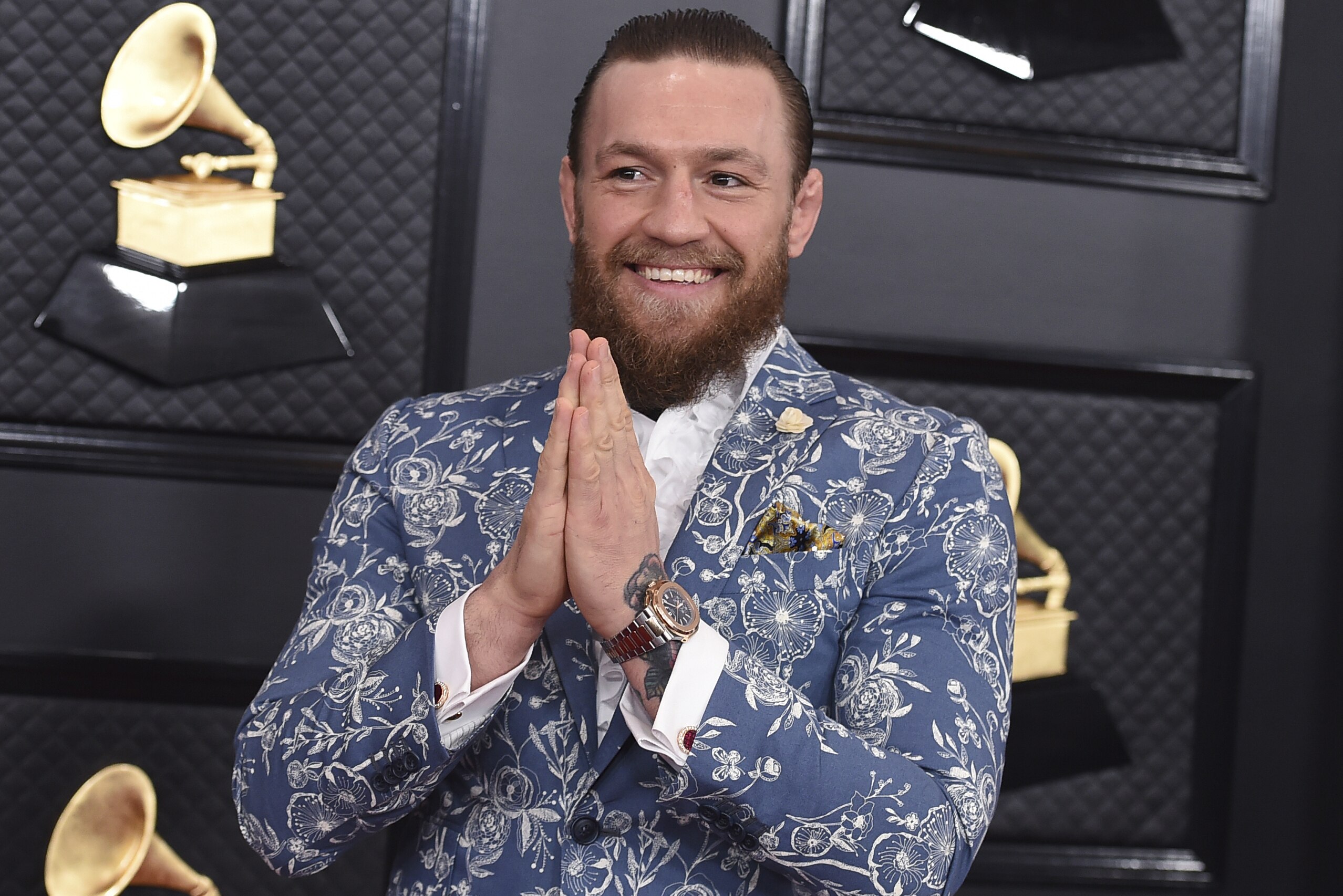 conor mcgregor button shirt