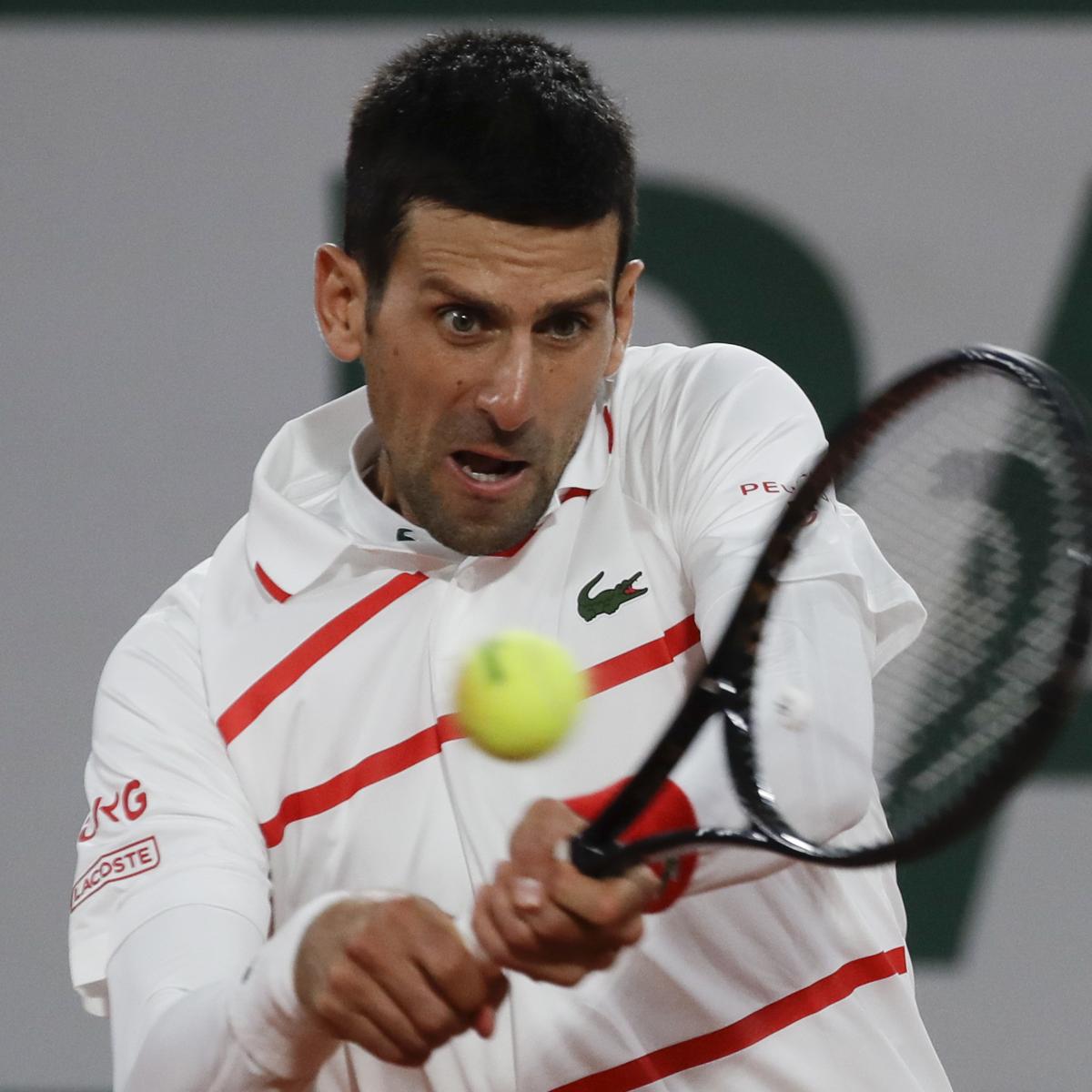 French Open 2020 Novak Djokovic, Denis Shapovalov Highlight Tuesday's