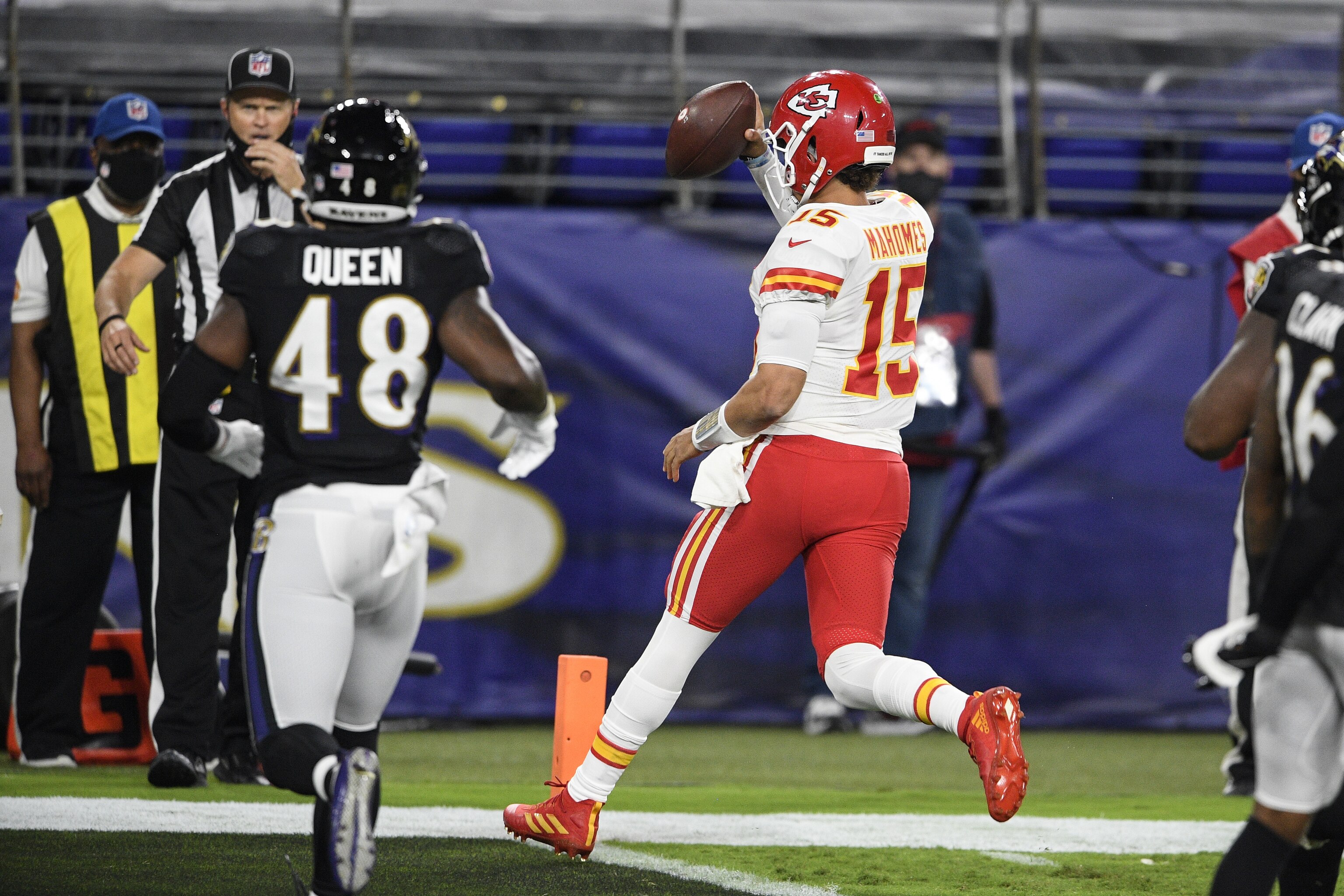 Bettor Won $36K on Wager After Patrick Mahomes' Rushing TD vs. Ravens |  Bleacher Report | Latest News, Videos and Highlights