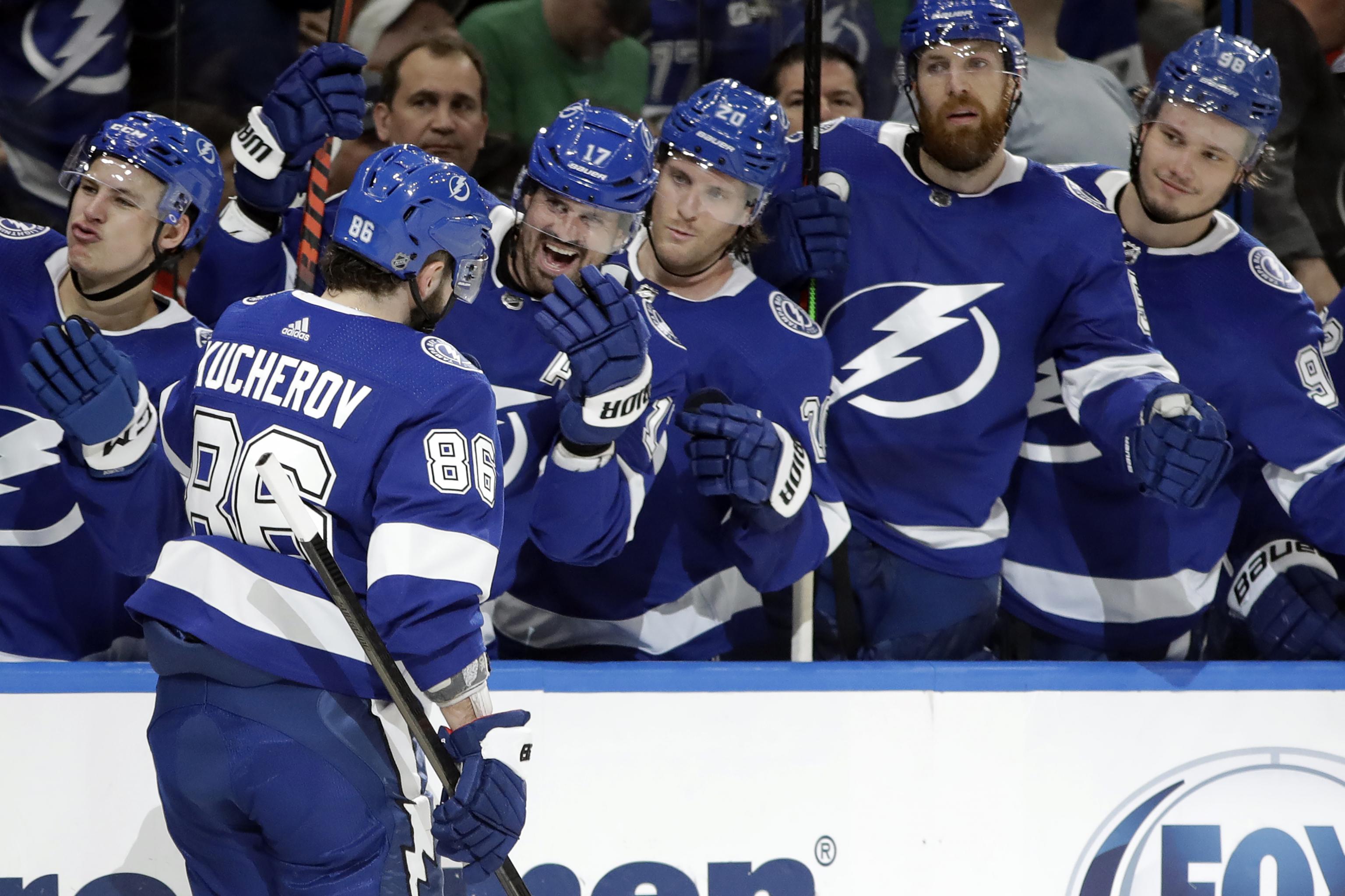 86 Nikita Kucherov Tampa Bay Lightning 2020 Stanley Cup Final Game