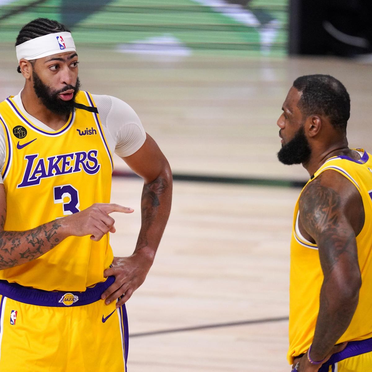 NBA Finals 2020: Game 1 TV Schedule, Odds, Heat vs. Lakers ...