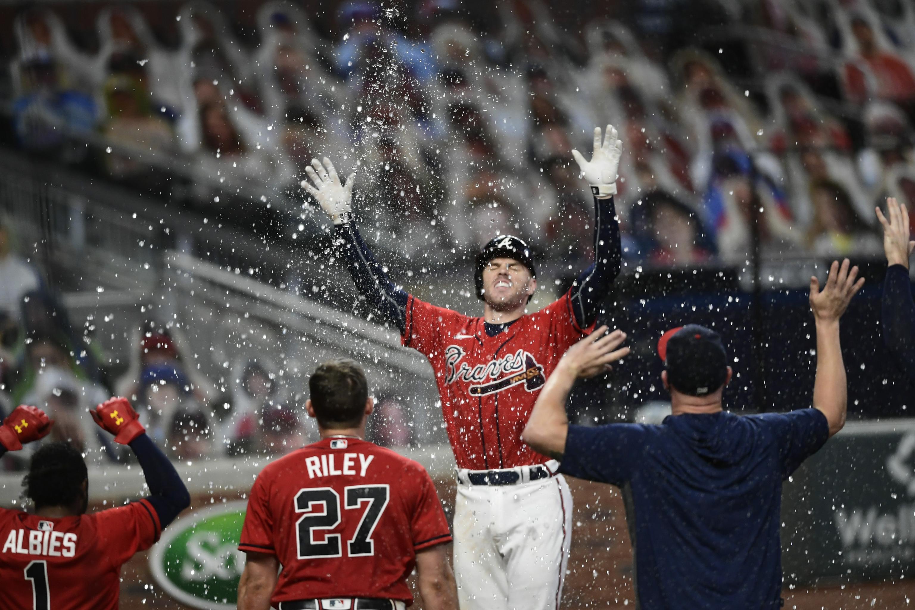 No score till walk-off: Braves end historic Game 1 with 13th