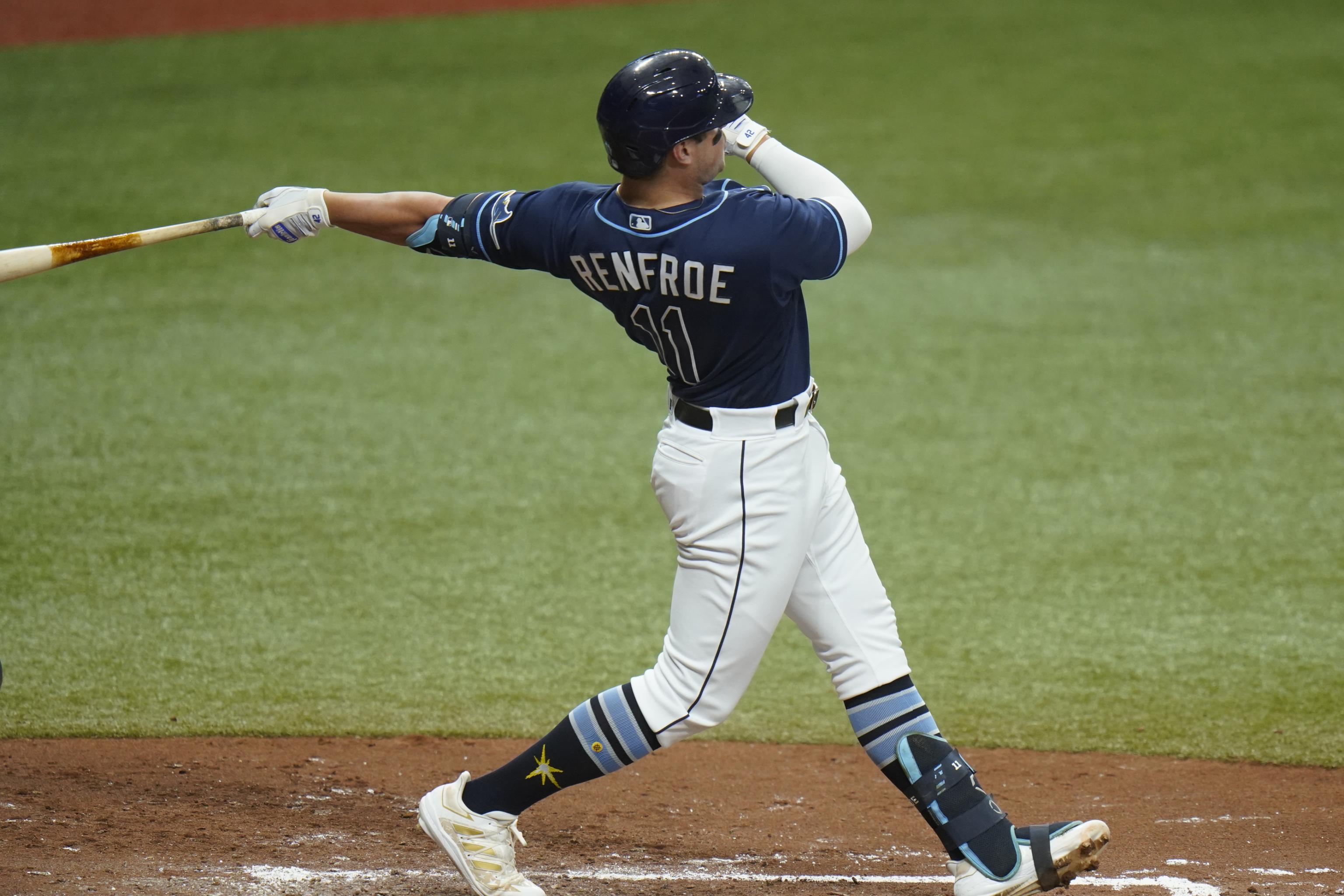 Hunter Renfroe slam helps Rays win 8-2, sweep Blue Jays to advance