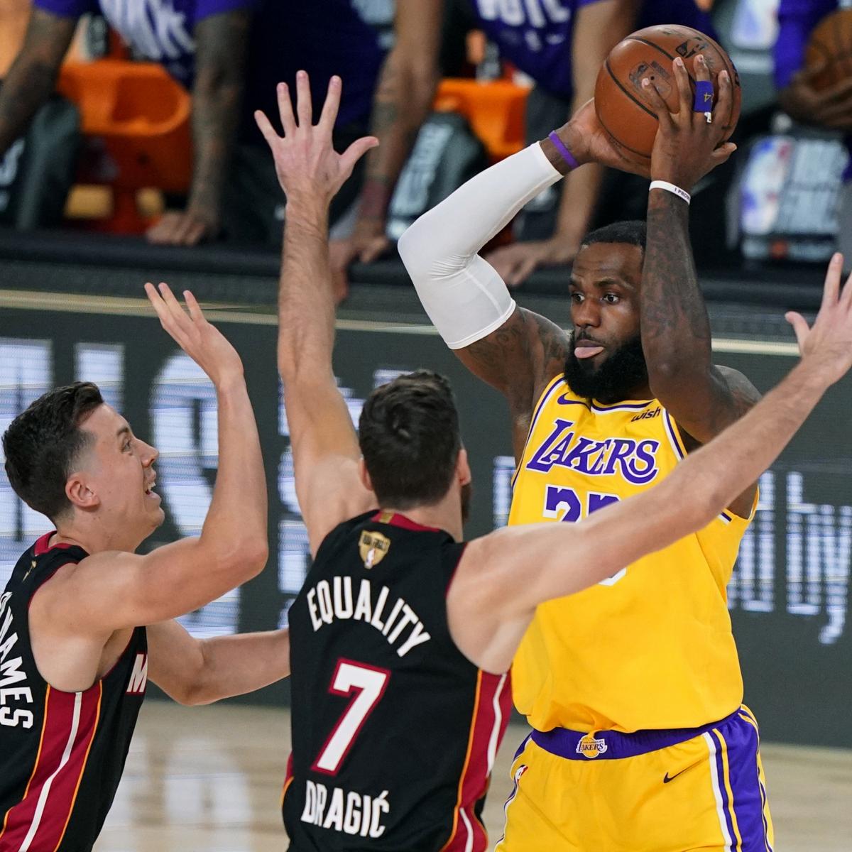 Lakers-Heat Game 1 reportedly attracts lowest NBA Finals