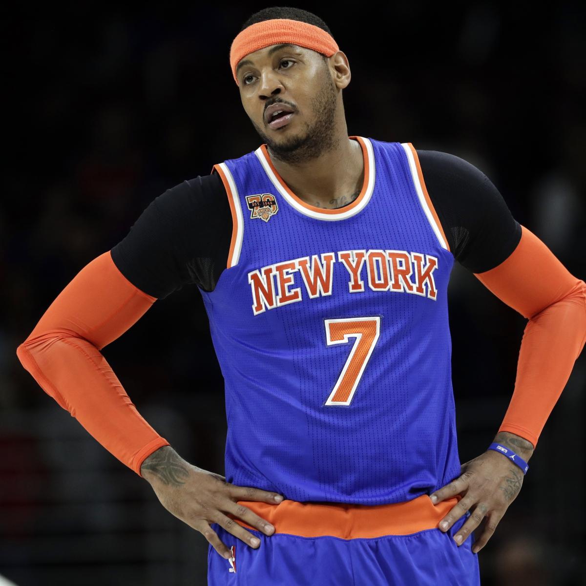 Carmelo Anthony Explains Why Phil Jackson's Triangle Offense Failed with Knicks