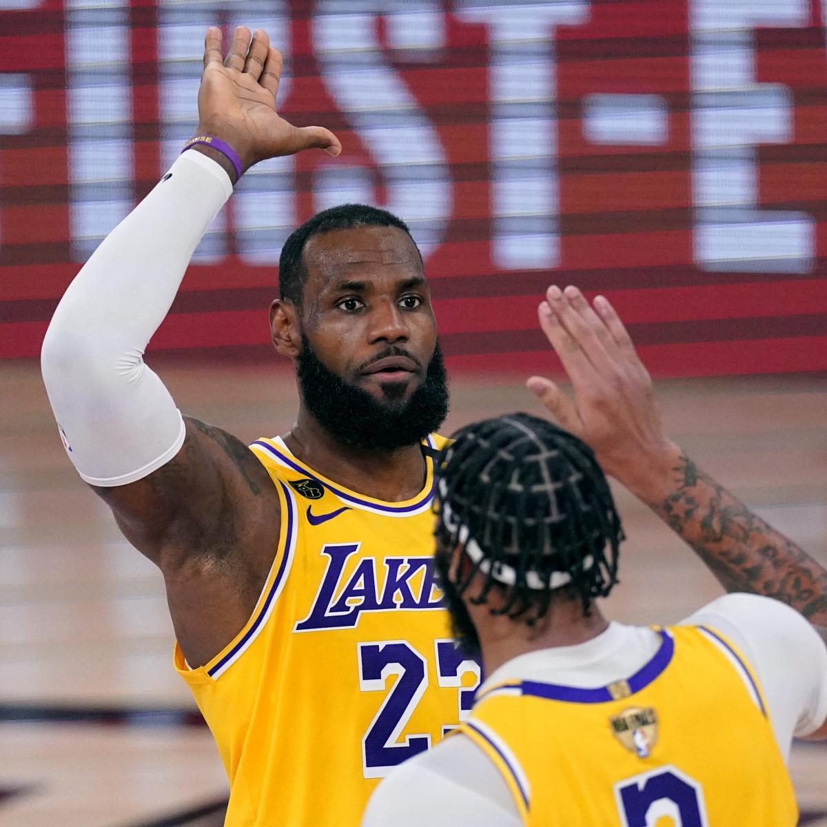 NBA Finals 2020: Lakers vs. Heat Game 2 TV Schedule, Odds ...