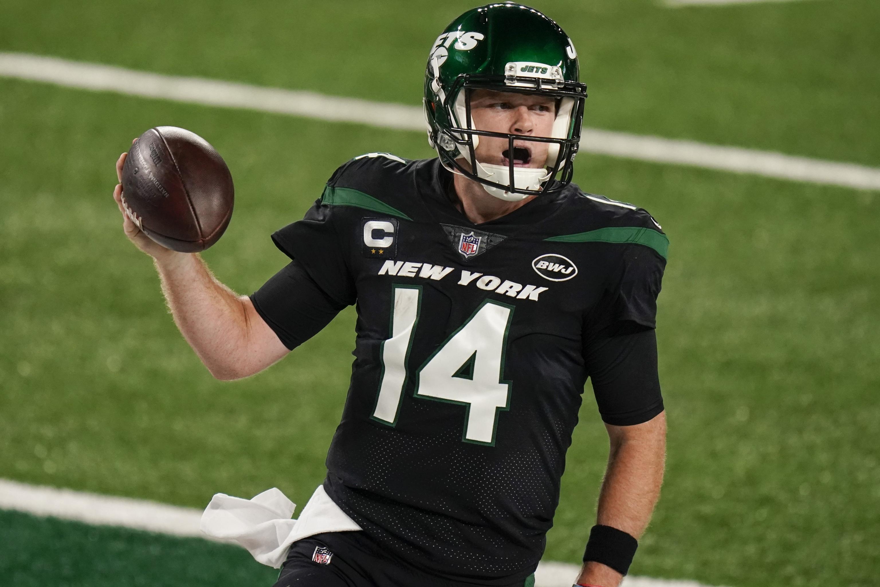 Jets' Flacco to start again for injured Darnold vs. Dolphins