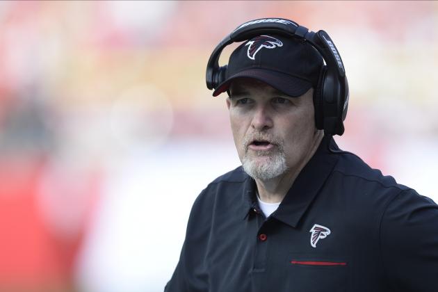 Atlanta Falcons head coach Dan Quinn during the first half of an NFL football game against the Tampa Bay Buccaneers Sunday, Dec. 29, 2019, in Tampa, Fla. (AP Photo/Jason Behnken)