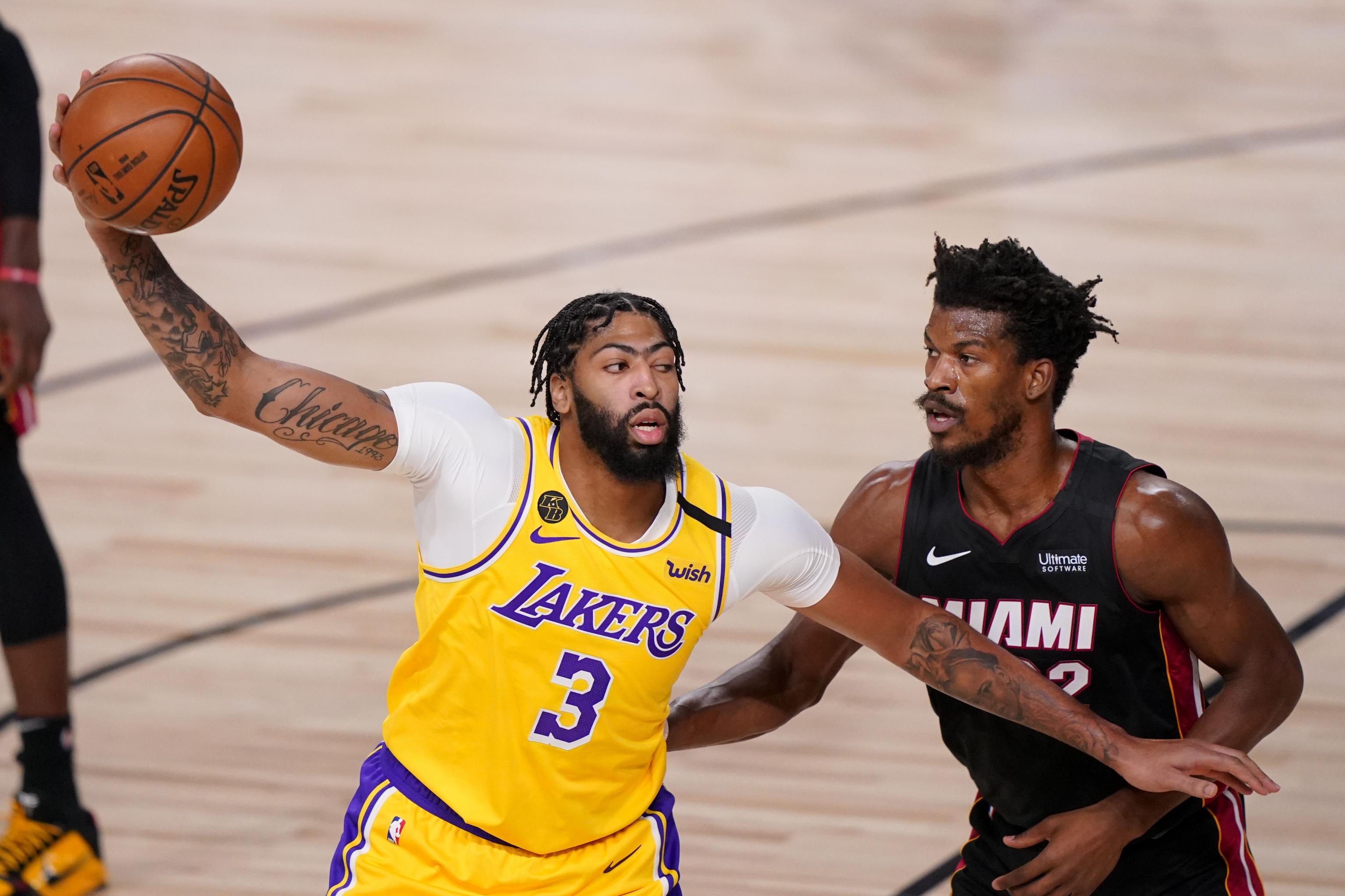 Anthony Davis Says Lakers 'Didn't Like' Getting Bullied by Heat in Game 3 | Bleacher Report | Latest News, Videos and Highlights