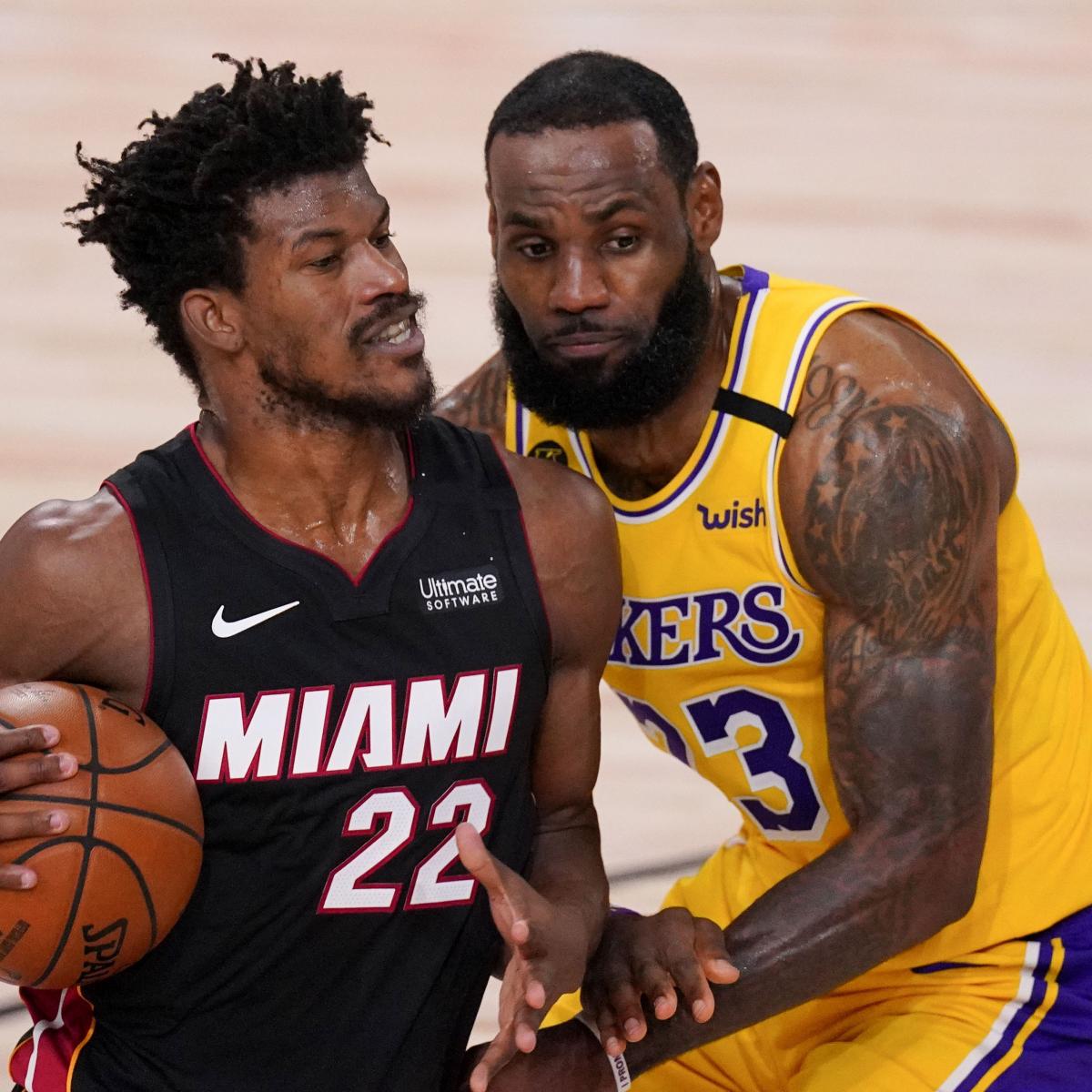 Heat vs. Lakers Game 4 Stats and NBA Finals 2020 Game 5 Schedule, Odds