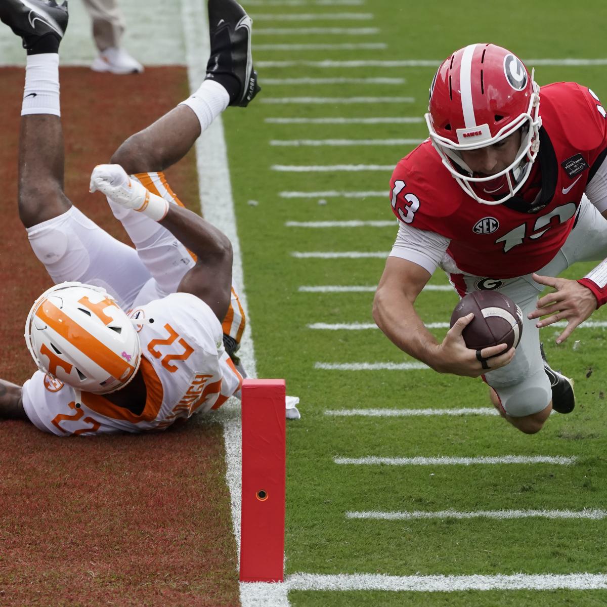 Stetson Bennett Leads No. 3 Georgia To Dominant 44-21 Win Over No. 14 ...