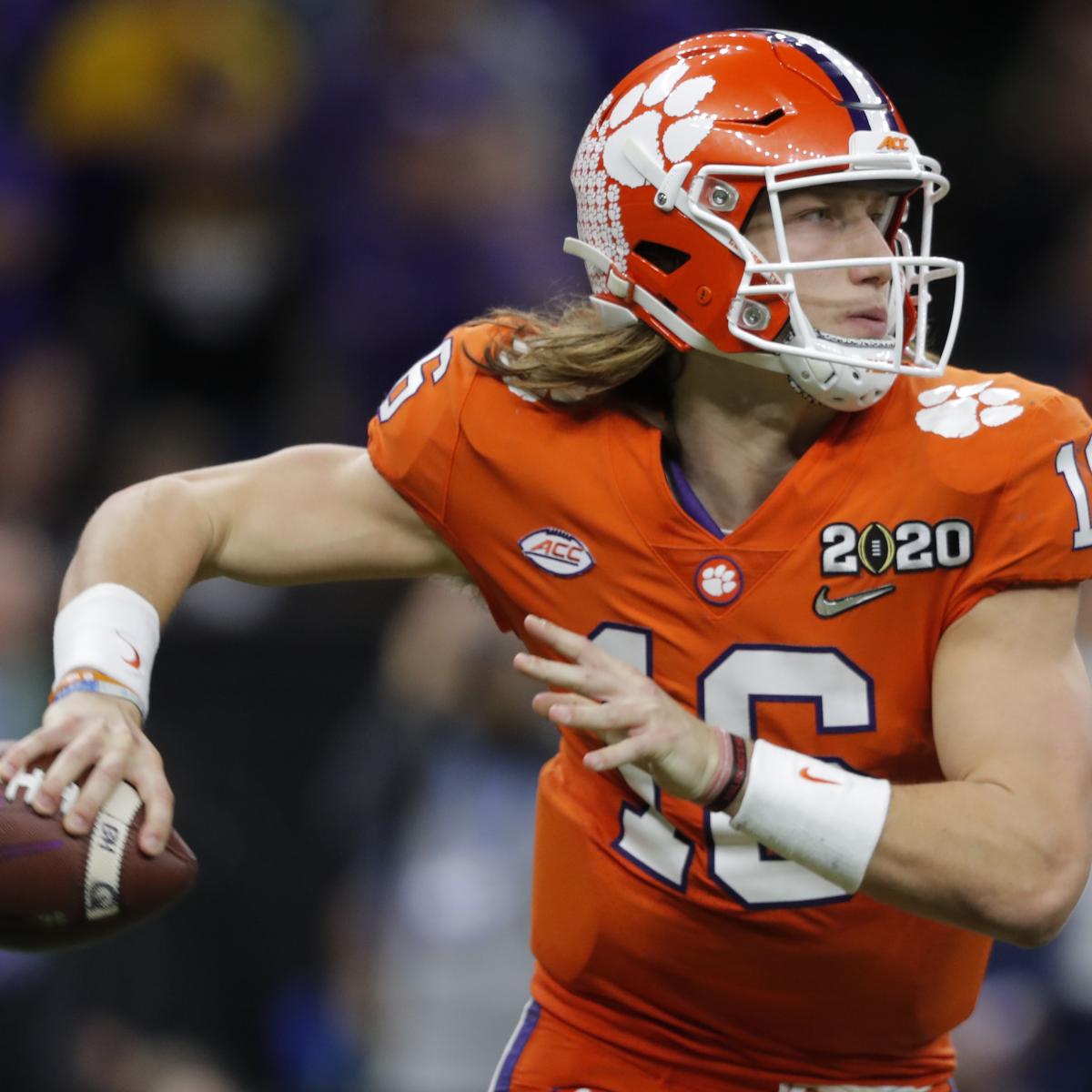 Trevor Lawrence, No. 1 Clemson Rout No. 7 Miami; Travis Etienne Scores