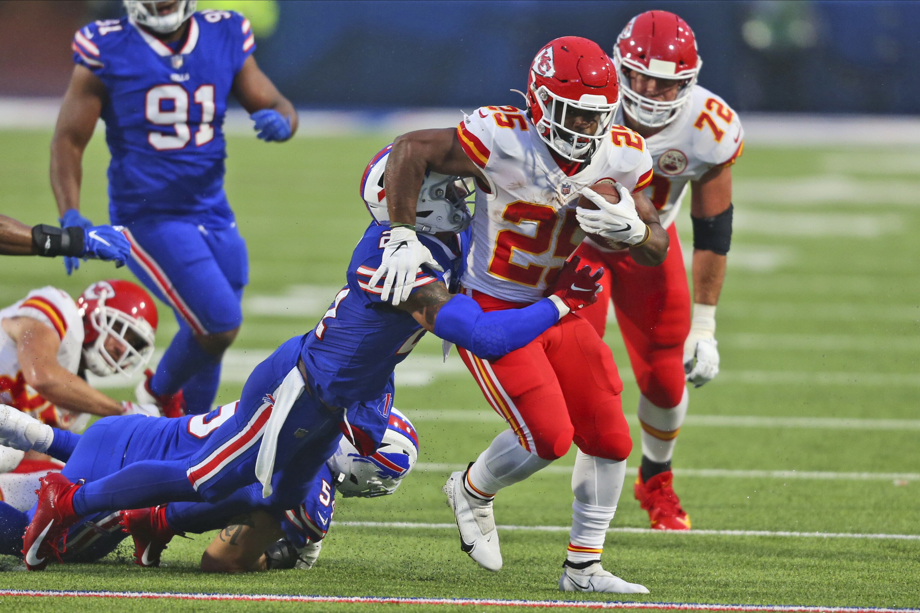 NFL TAKES: Bills or Chiefs for AFC Championship 1 Patrick Mahomes, Clyde Edwards-Helaire Power Chiefs to Win vs. Josh Allen, Bills | Bleacher Report | Latest News, Videos and Highlights