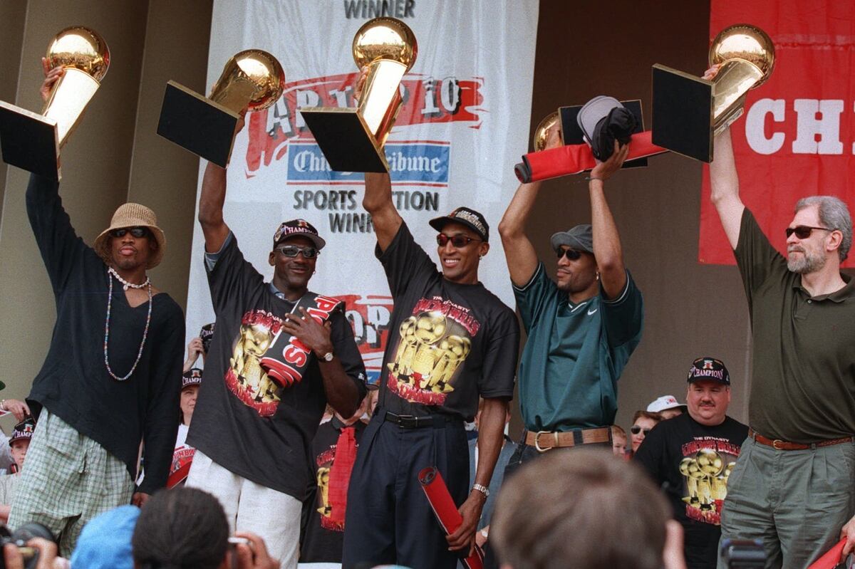 Bulls Security Guard John Capps' 6 Championship Rings ...