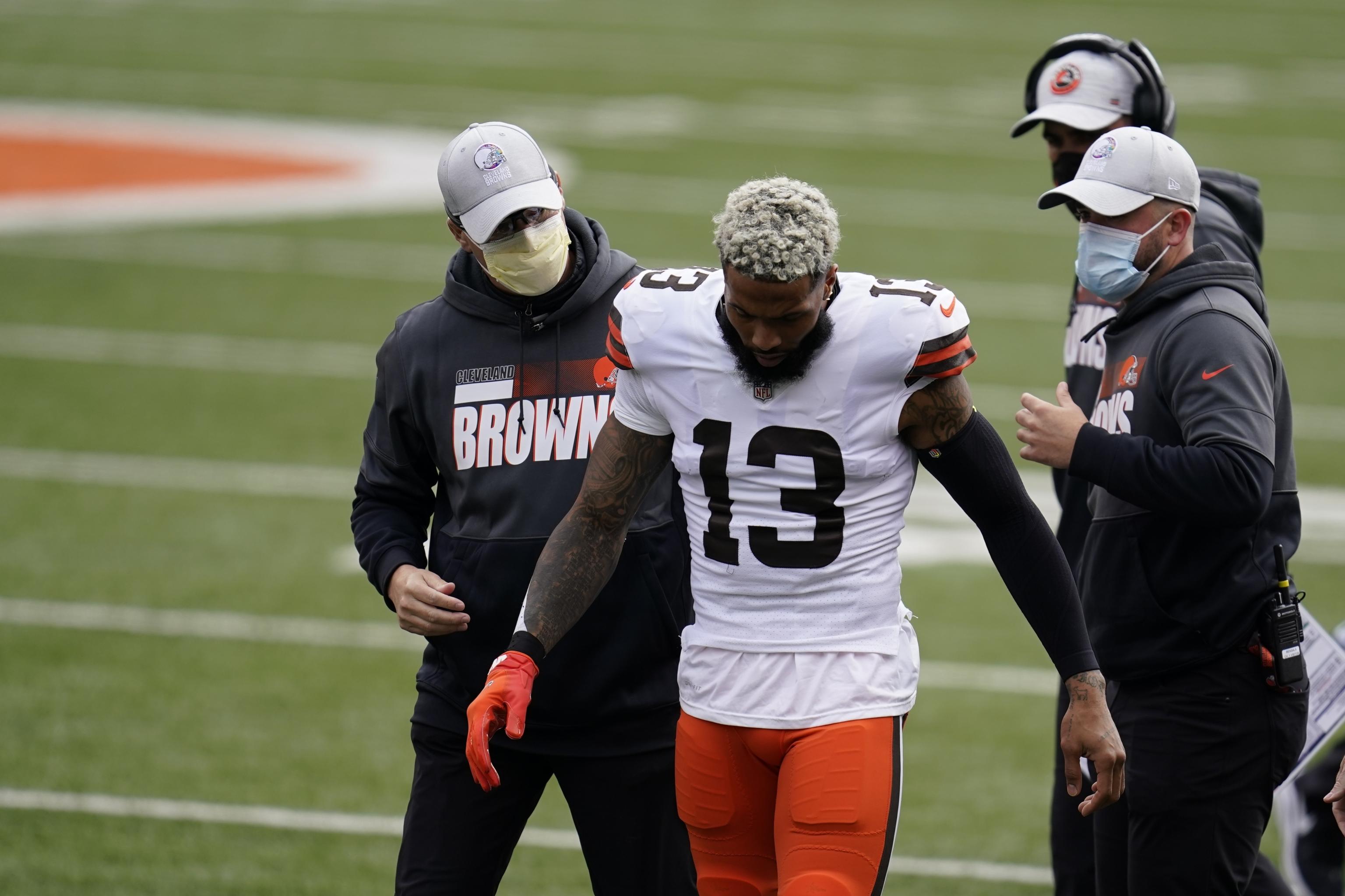 Cleveland Browns: Odell Beckham Jr. done for season with ACL injury - Dawgs  By Nature