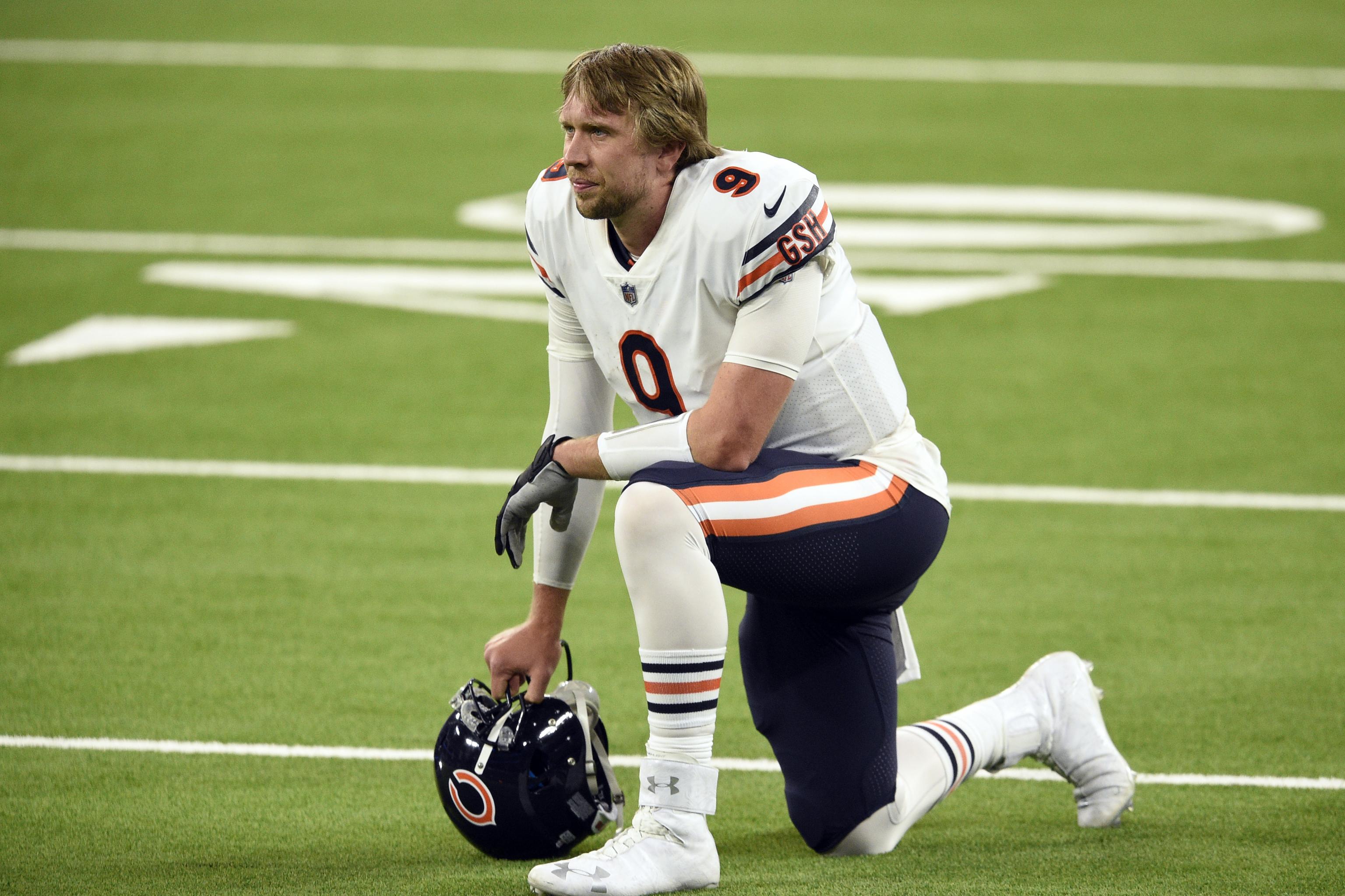 Chicago Bears QB Nick Foles gives subtle jab to Matt Nagy