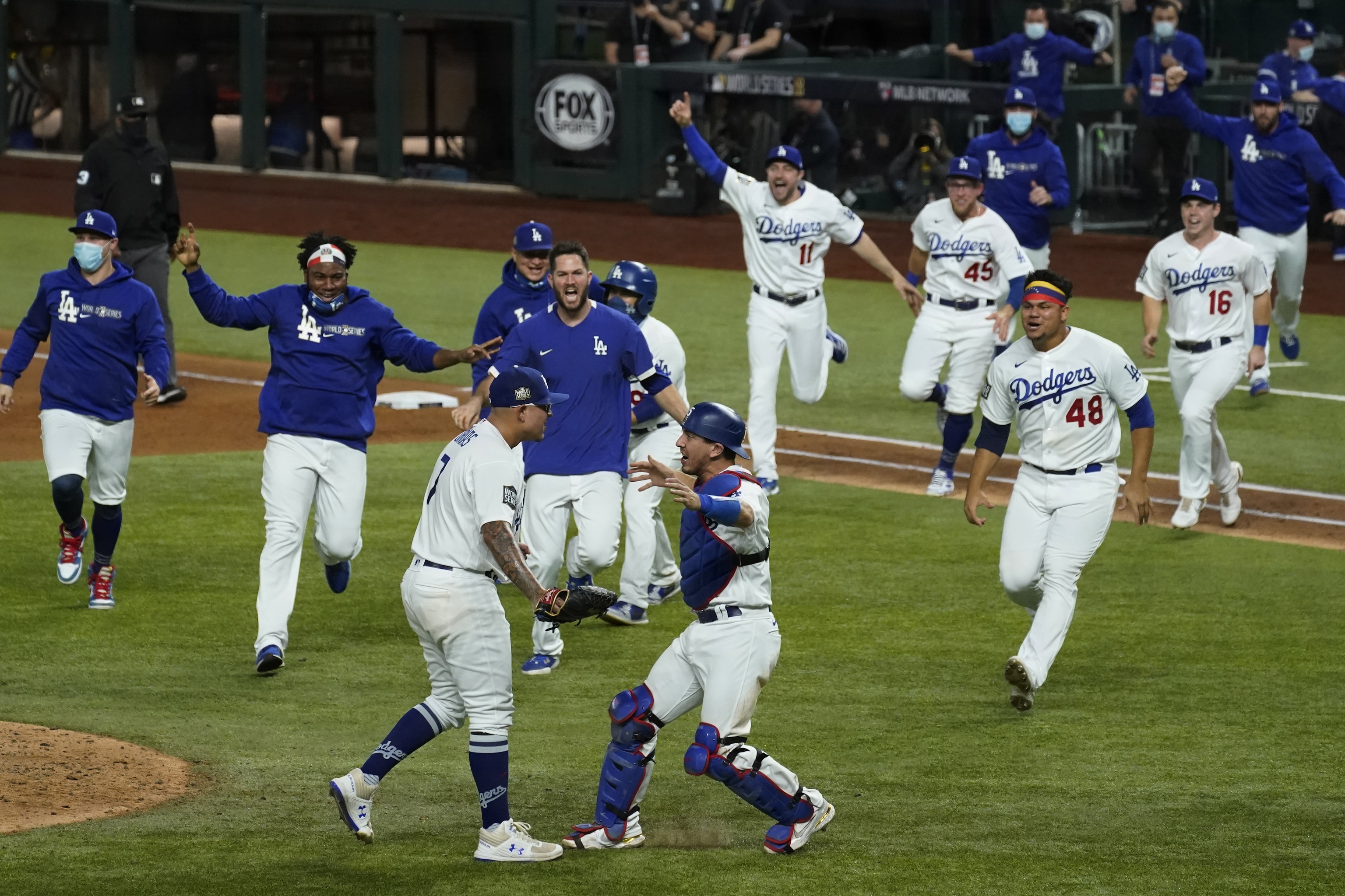 Dodgers Win 2020 World Series: Highlights, Twitter Reaction to Celebration | Bleacher Report | Latest News, Videos and Highlights