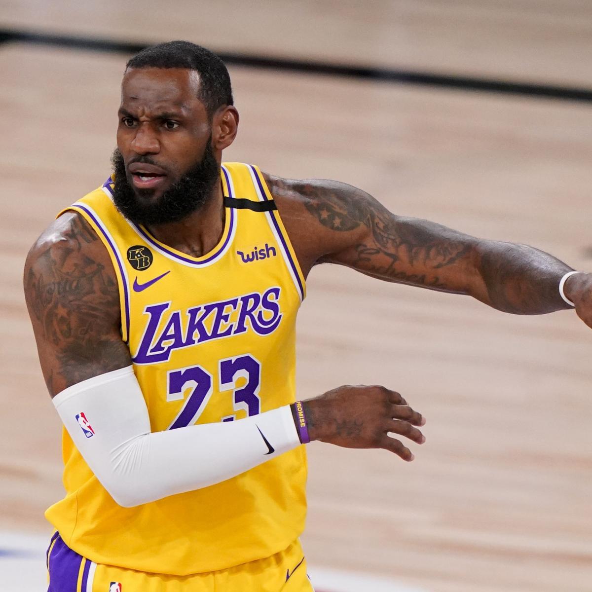 Lakers 2022 And 2023 Schedule Los Angeles Lakers' Blueprint For Lebron James' Final Seasons | Bleacher  Report | Latest News, Videos And Highlights