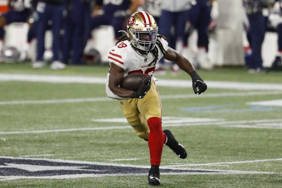 49ers-Rams Injury Report: Tevin Coleman, Tom Compton ruled out