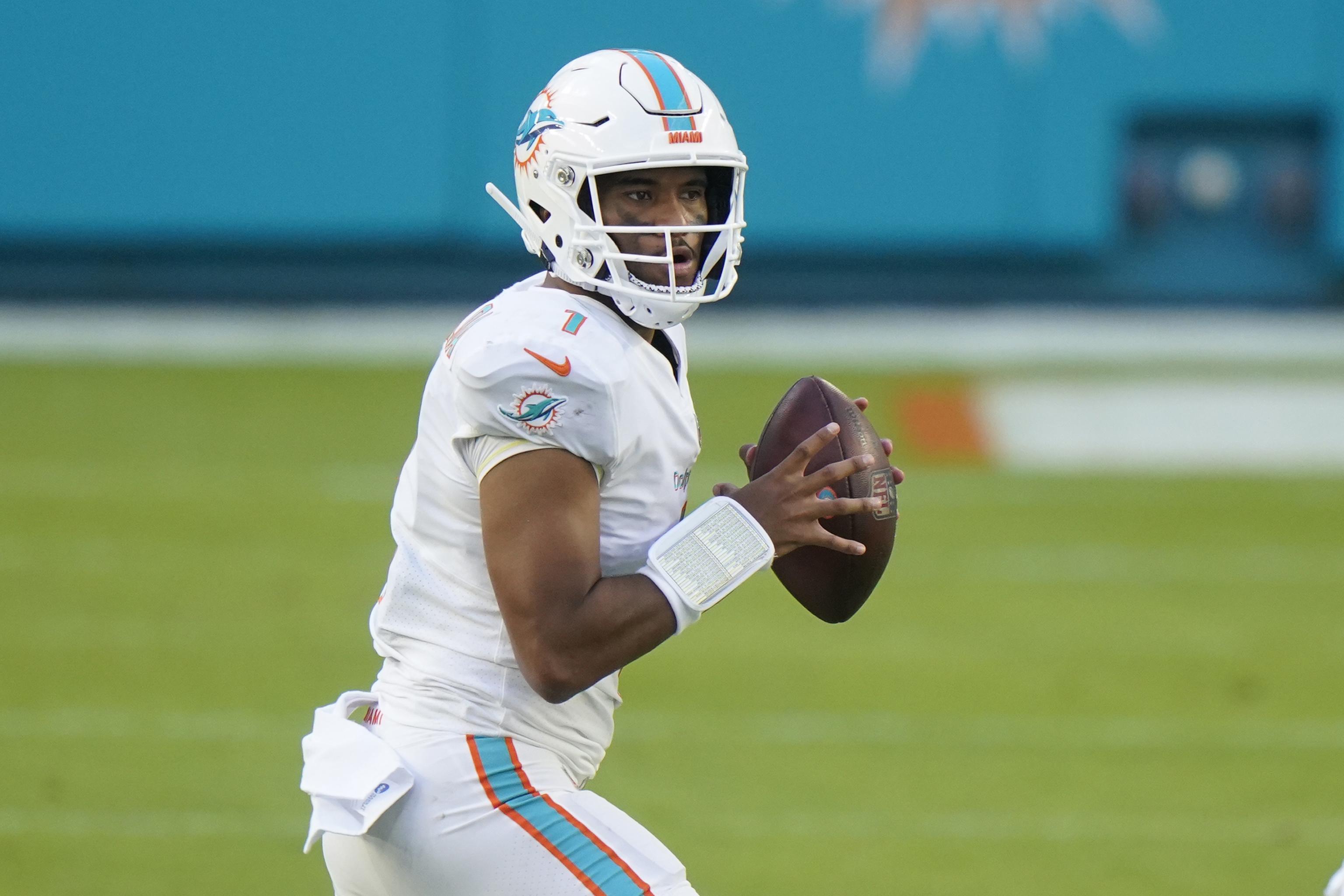 Brian Flores says Dolphins are developing, not auditioning, Tua