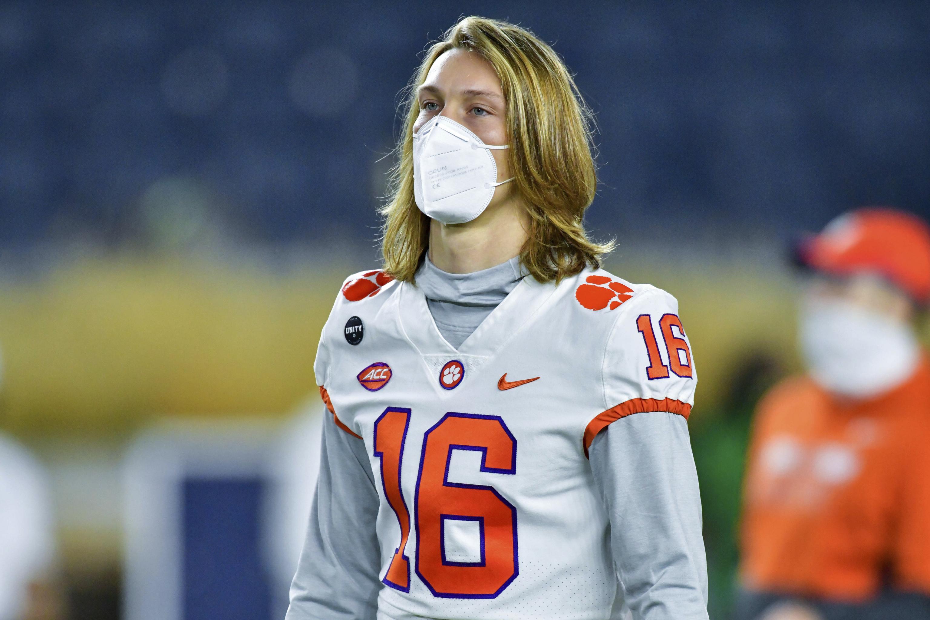 ACC Network - Clemson Football's Trevor Lawrence is celebrating