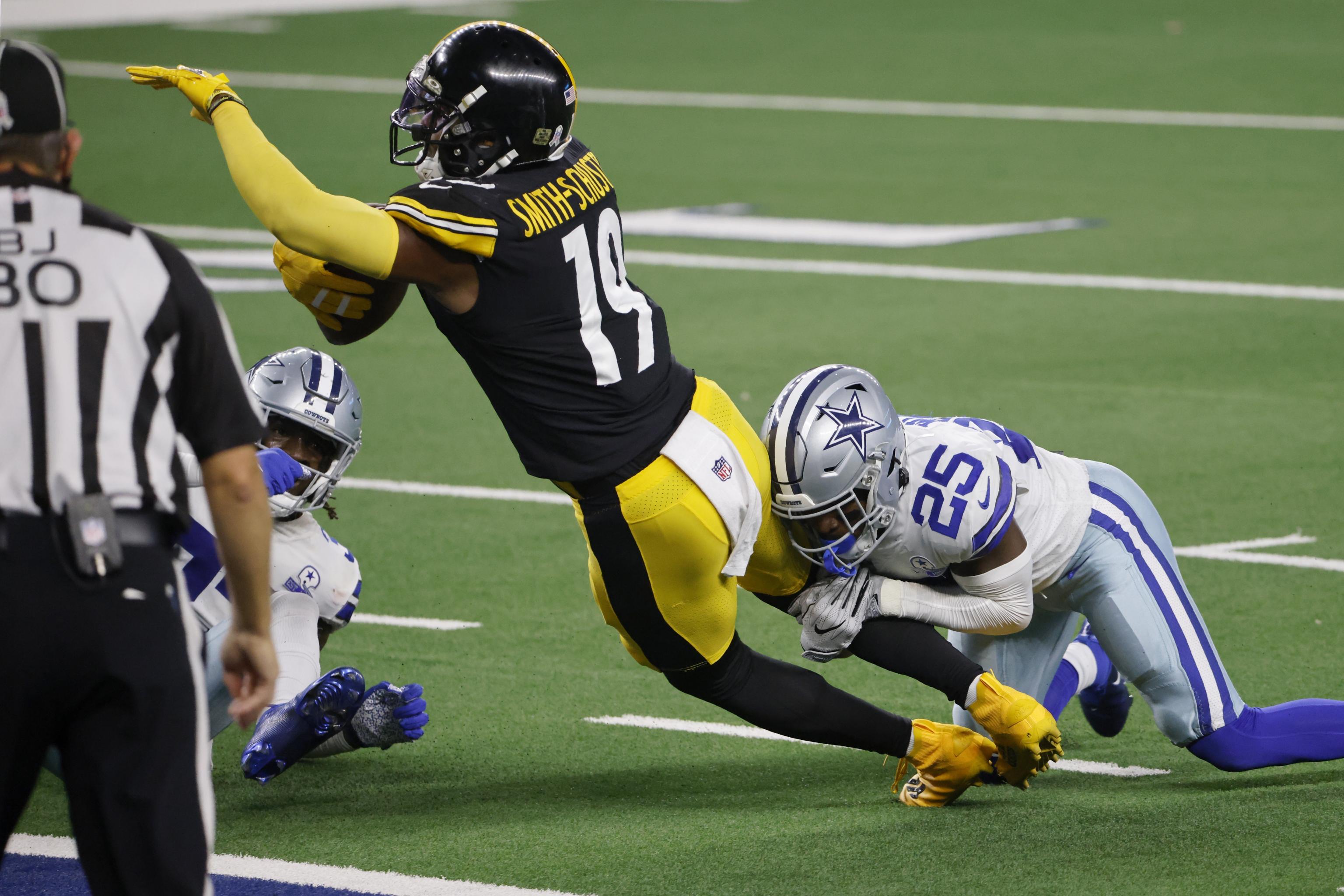 Cowboys thwart JuJu Smith-Schuster's apparent Terrell Owens star  celebration ode