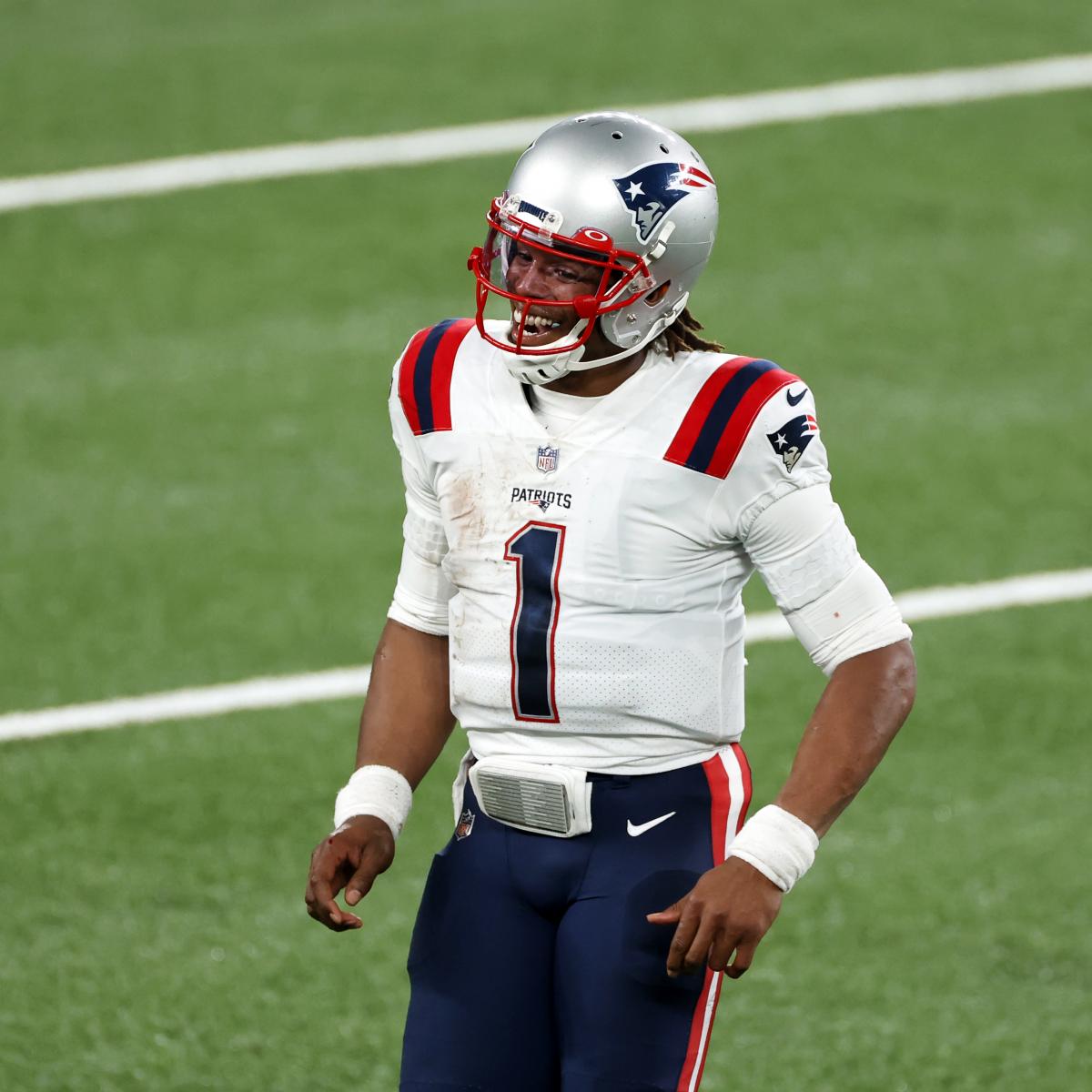 Patriots’ Cam Newton Talks Recent Improvements: ‘I’m Getting Tired of Sucking’