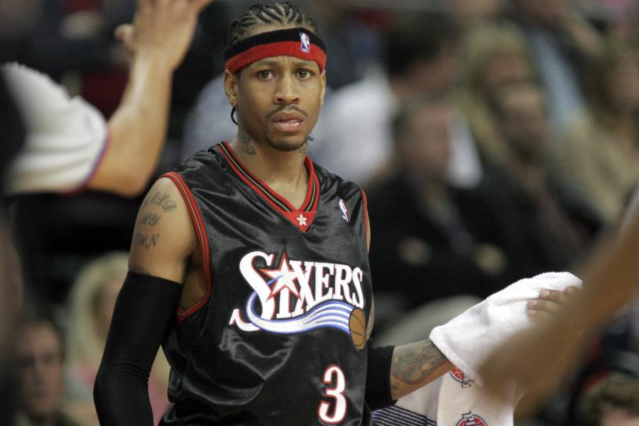 Sixers could bring back black Allen Iverson uniforms in near future