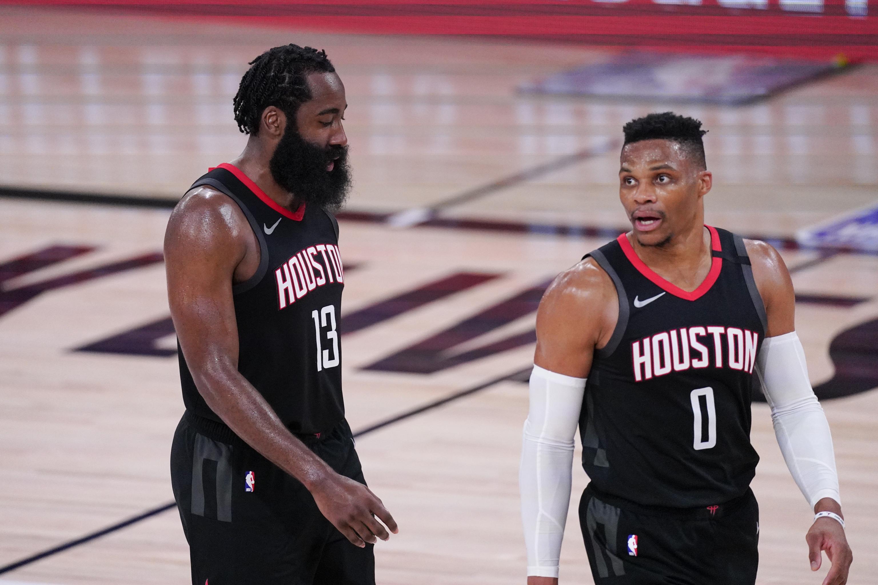 Report James Harden Russell Westbrook Expressed Concern On Rockets Future Bleacher Report Latest News Videos And Highlights