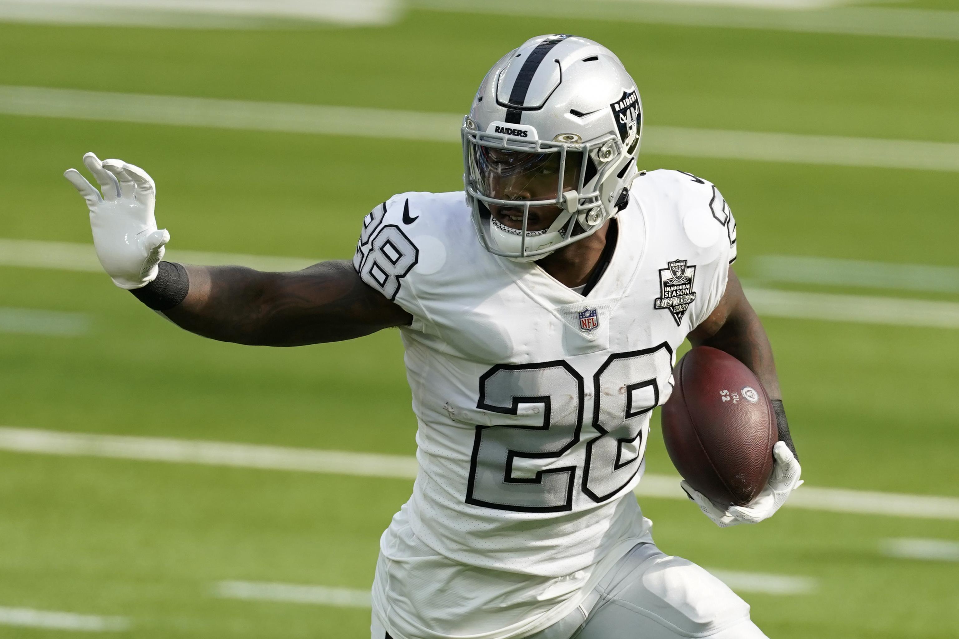 Raiders RB Josh Jacobs (ankle) will not play vs. Jets