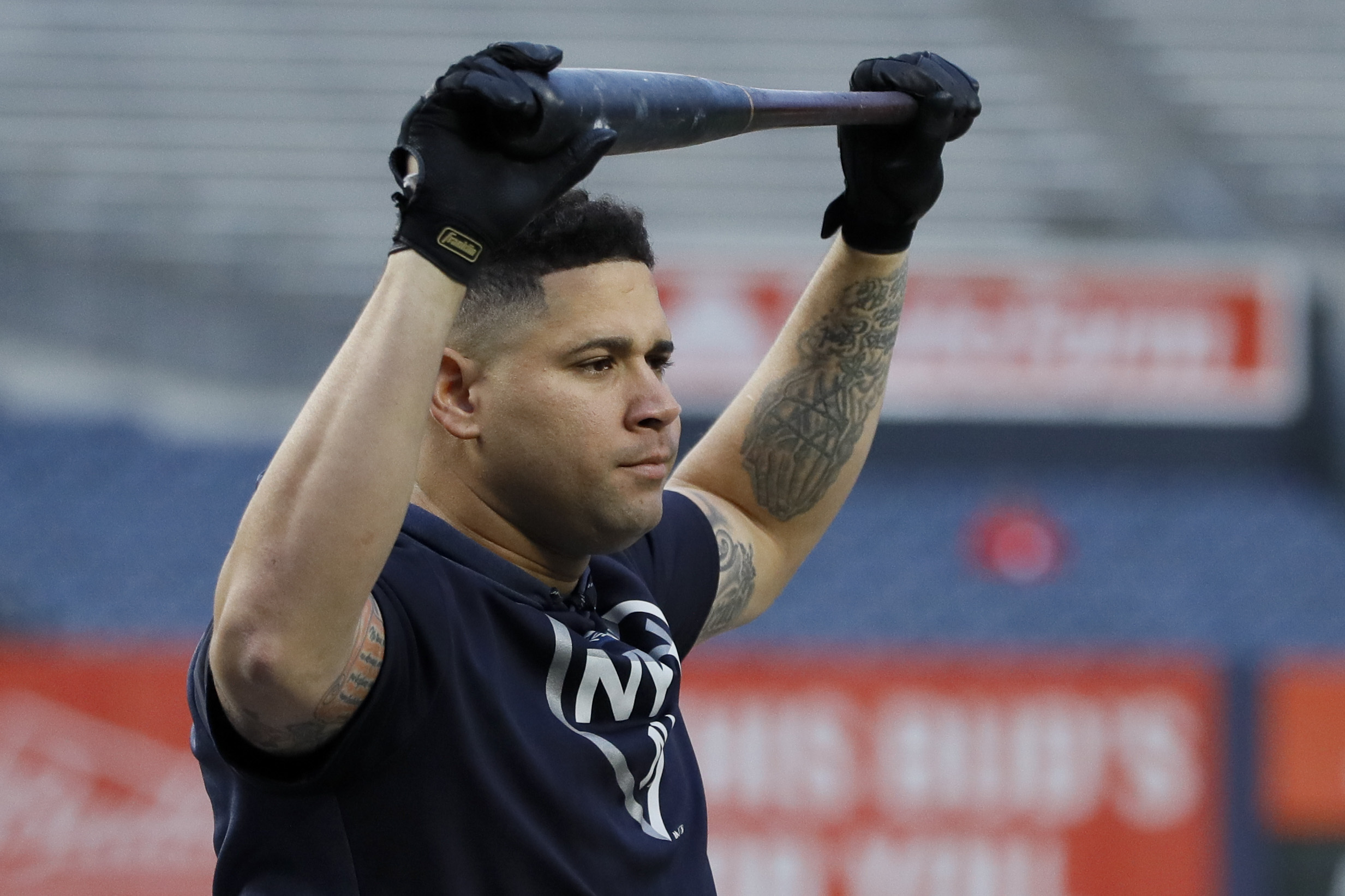 Gary Sanchez Game-Used Batting Practice Jersey from 2016 All-Star