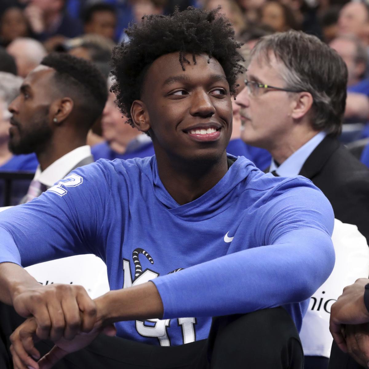 NBA Draft 2020: Latest Rumors on James Wiseman, Deni Avdija and More 