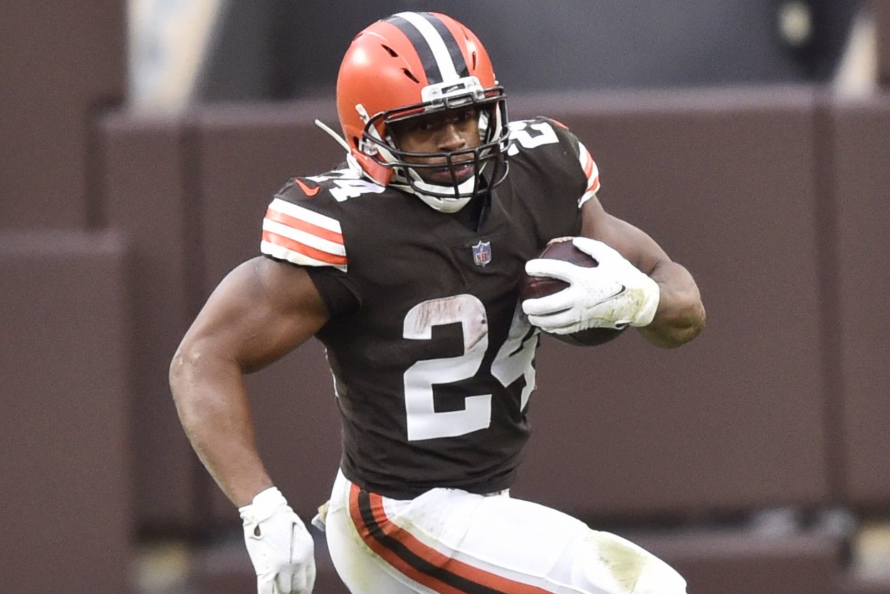 Watch: Nick Chubb gives Browns 10-0 lead over Texans with rushing