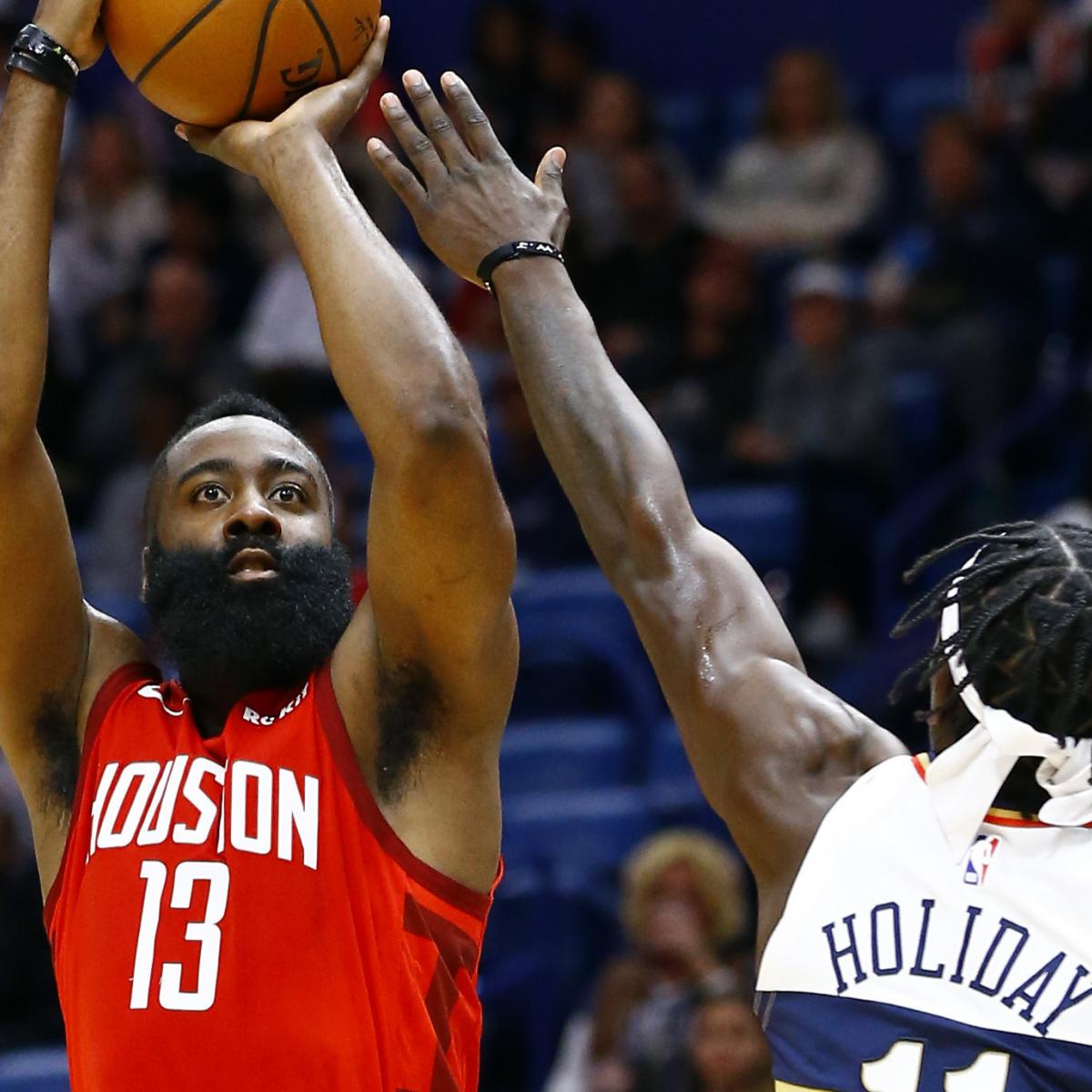 NBA Exec: Jrue Holiday Trade #39 Helps #39 Rockets in Potential James Harden