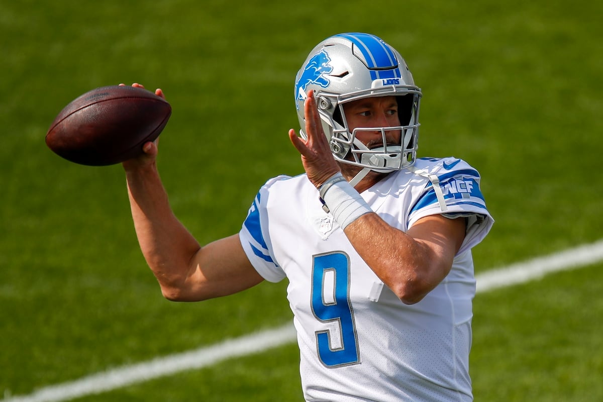 Matthew Stafford’s Status TBD After Rib Injury vs. Packers, Per Lions’ Bevell