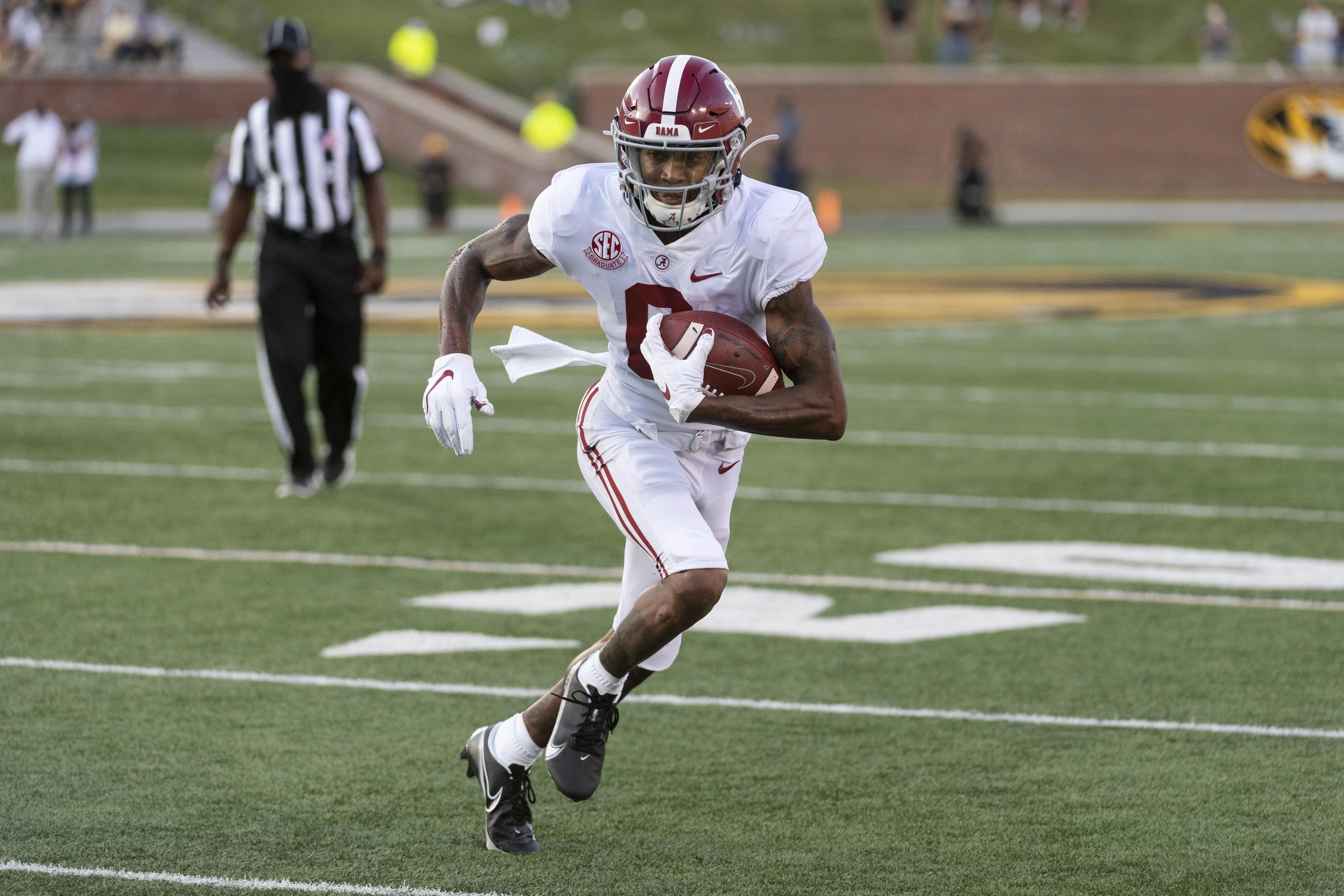 Alabama S Devonta Smith Sets Sec Record For Most Career Tds By A Wr Bleacher Report Latest News Videos And Highlights