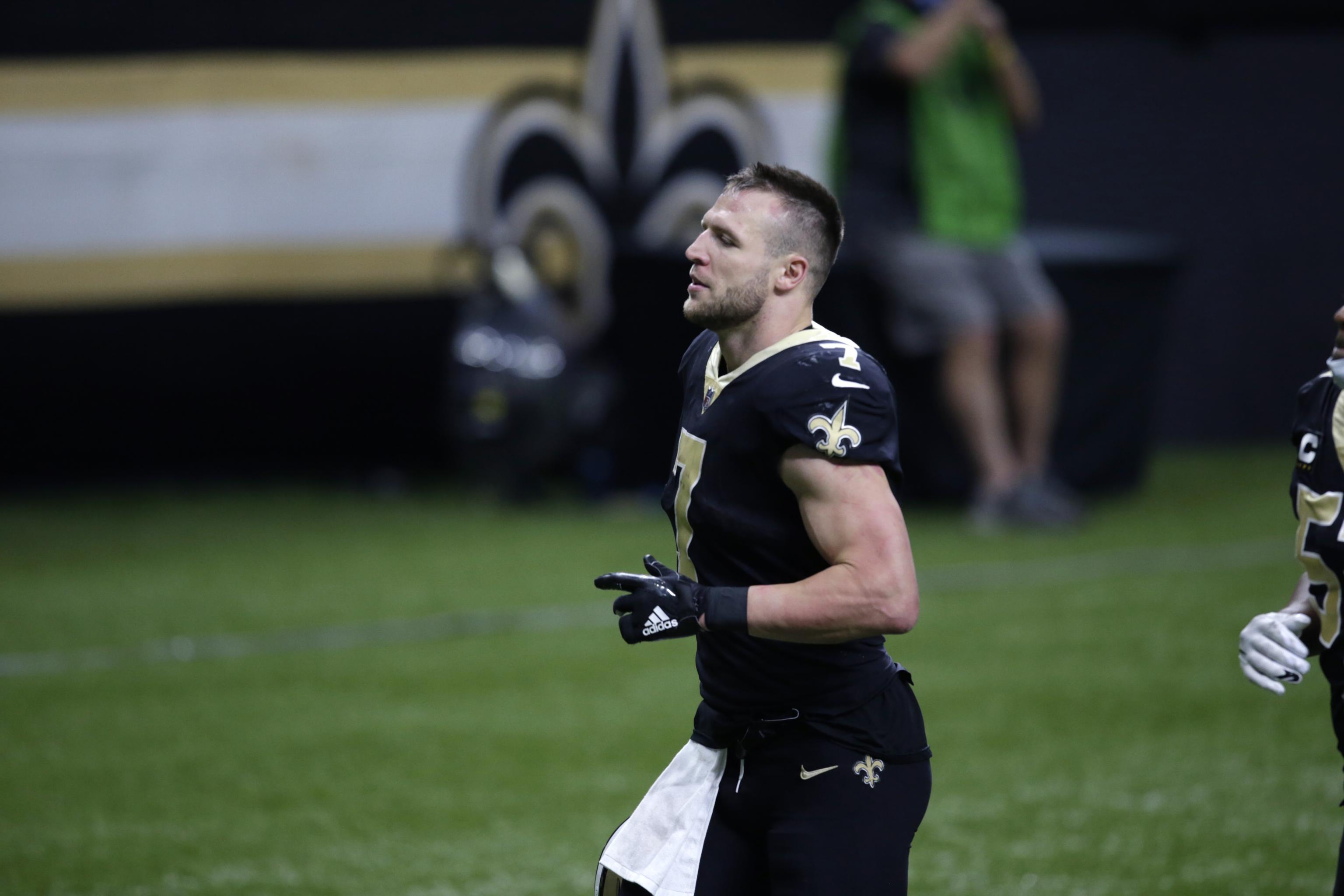 Saints' Taysom Hill and Latavius Murray out vs. Bucs